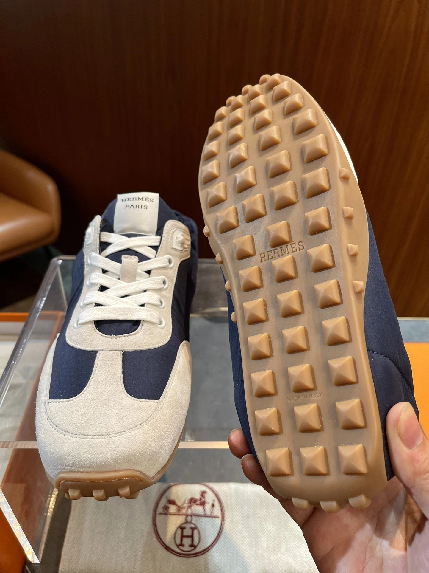 Colorful H*ermes Top Sneaker Low RR 20240813- 6826