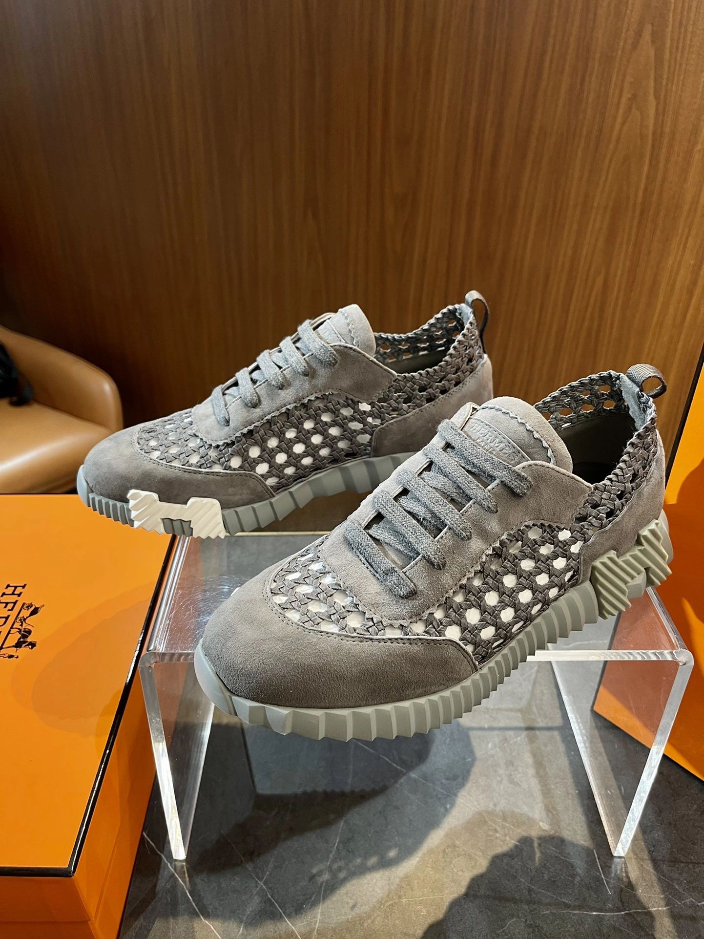 WeatherProof H*ermes Top Sneaker Low RR 20240815- 6822