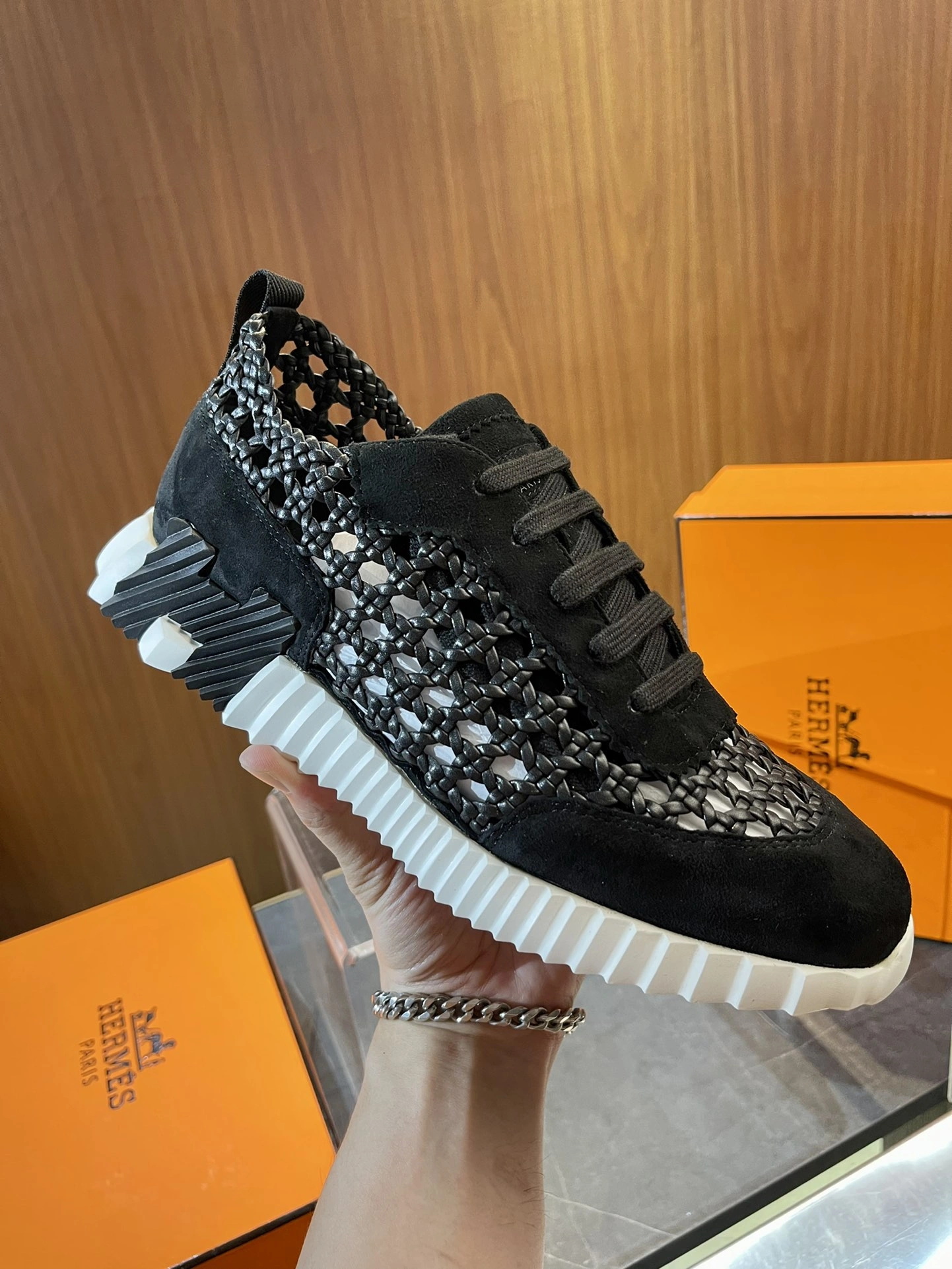 WeatherProof H*ermes Top Sneaker Low RR 20240815- 6822