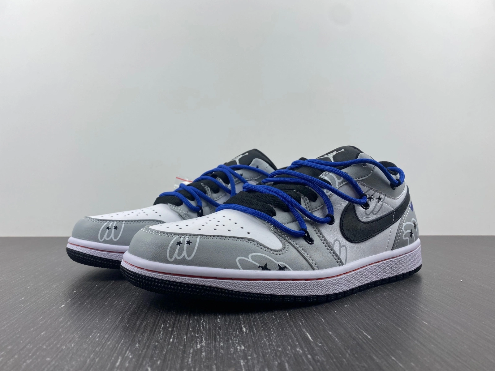 HighQuality Jordan 1 Custom Grey MK221112- 1619