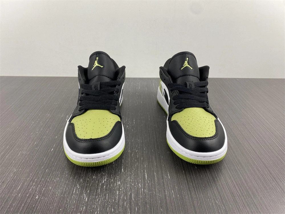 Supportive Jordan 1 Low Snakeskin Vivid Green DX4446 1655