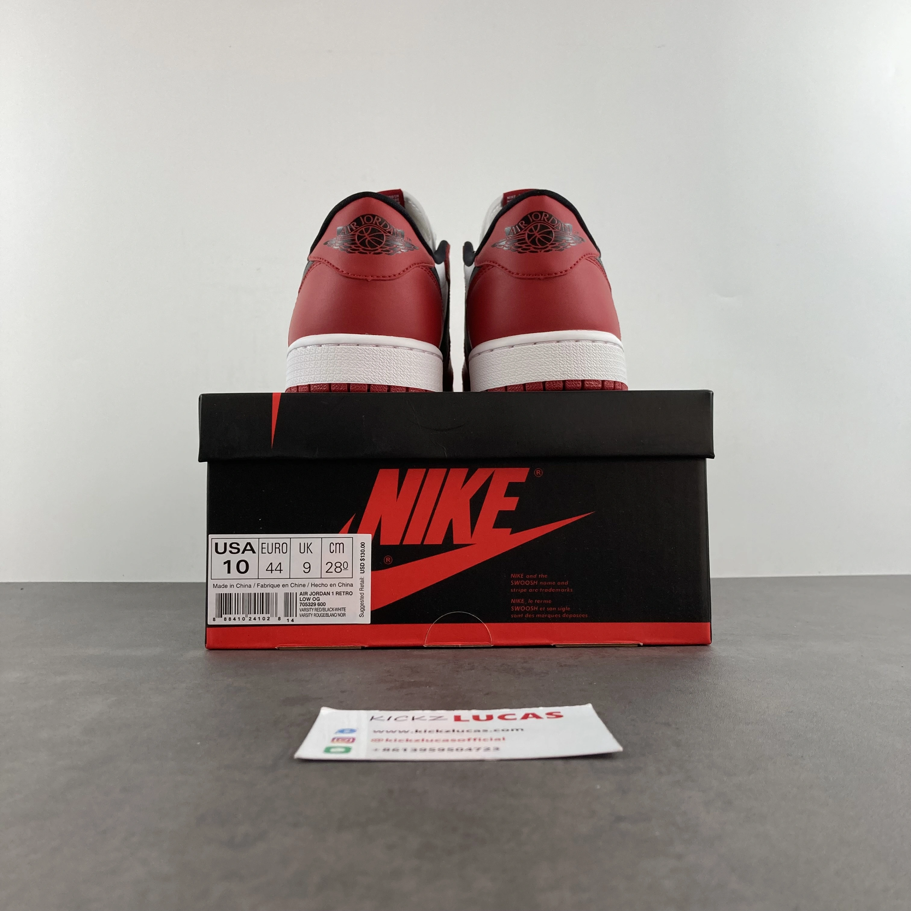 Jordan 1 Retro Low Chicago 705329- Original 1614