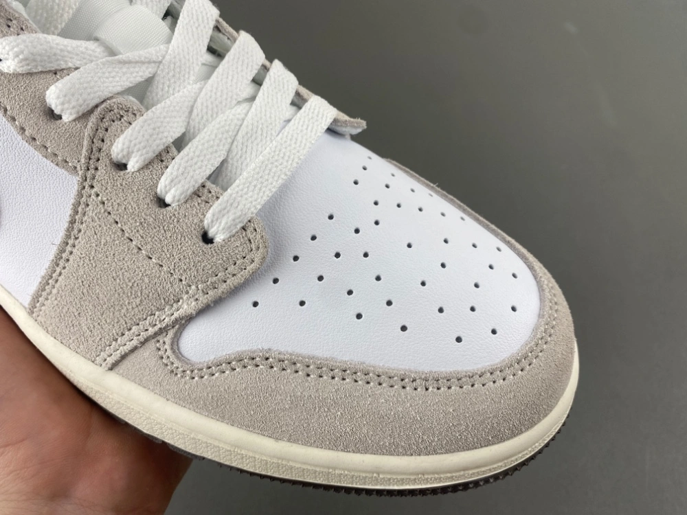Cozy Jordan 1 Retro Low Golf Light Orewood Elephant DD9315- 1330