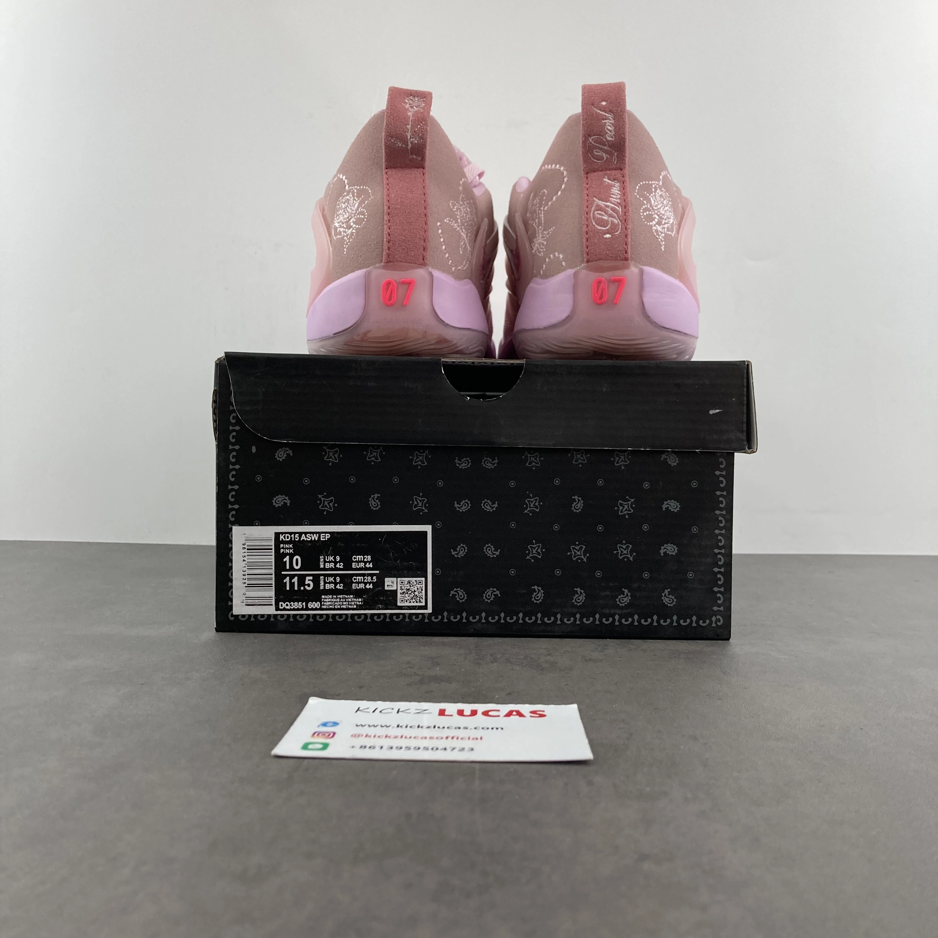 KD 15 Aunt Pearl DQ3851-600 DQ3852- Compact 1101