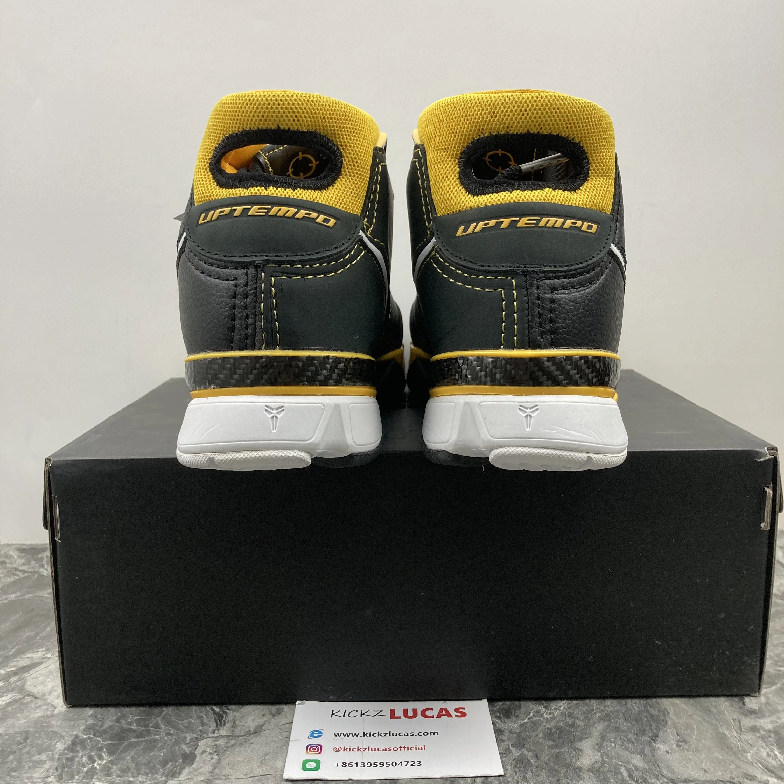 Kobe 1 Protro Black Maize AQ2728- Bold 1124