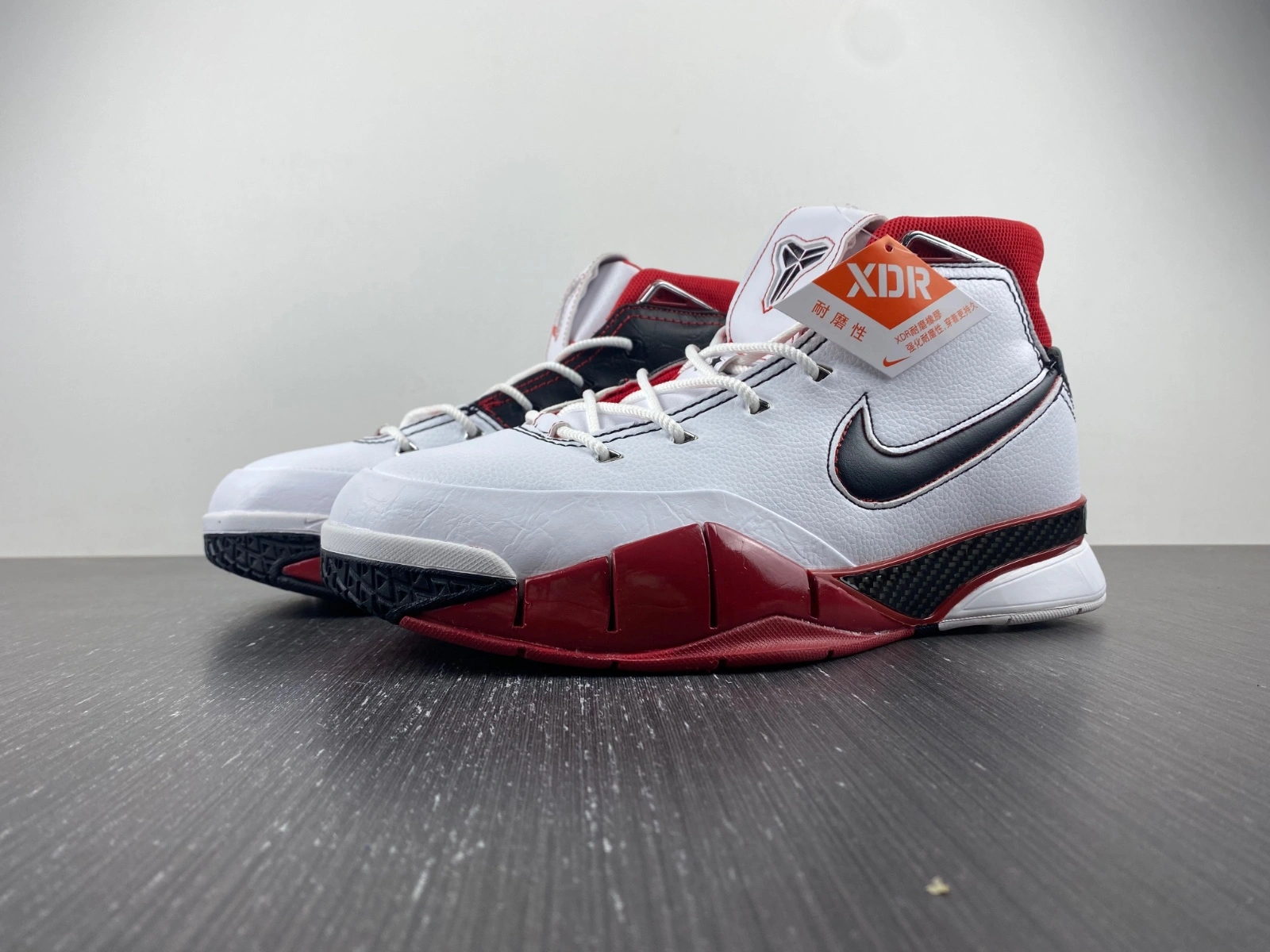 Kobe 1 Protro White Black Red (All Star) AQ2728- QuickDry 1117