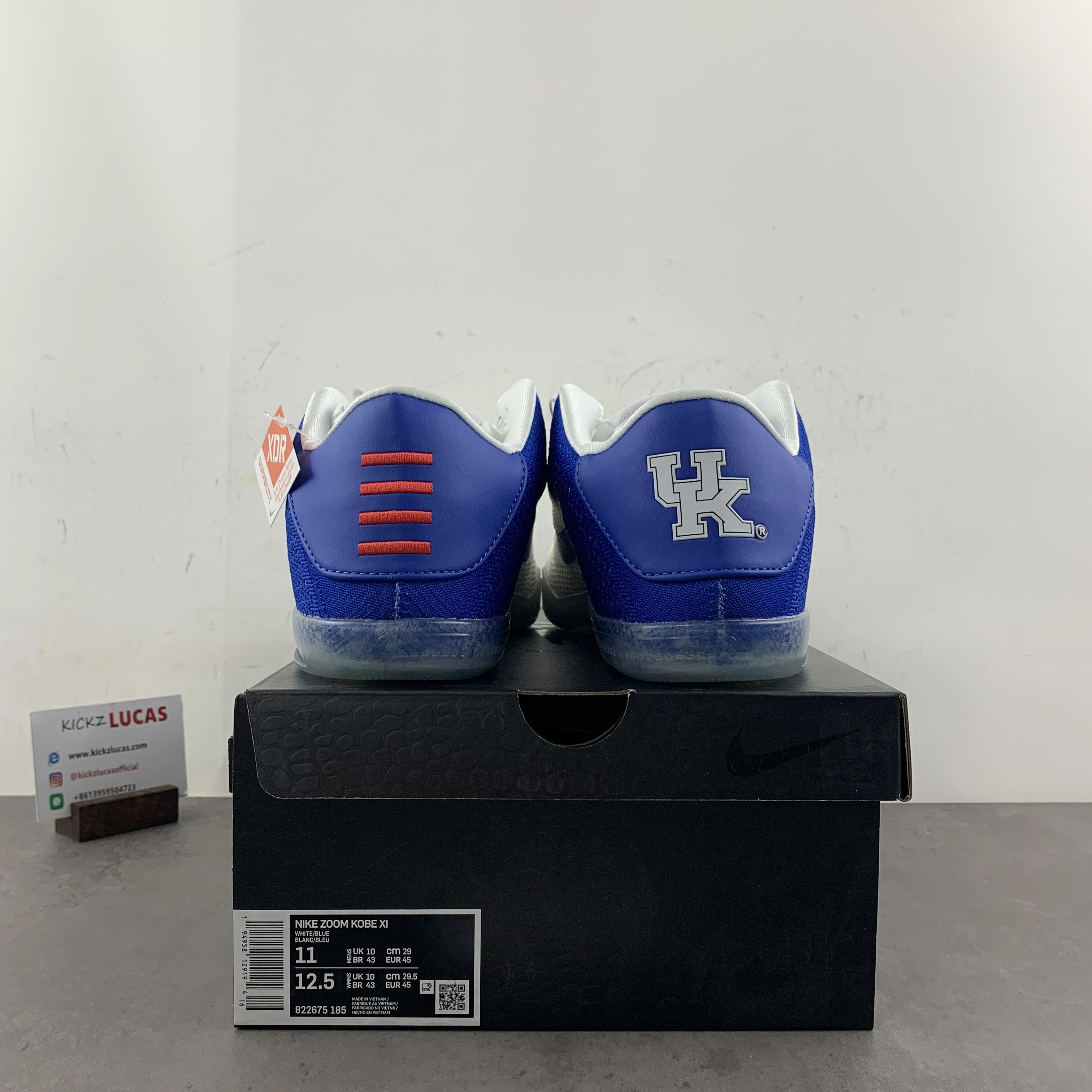 Kobe 11 Protro Kentucky Wildcats 822675- WrinkleFree 1070