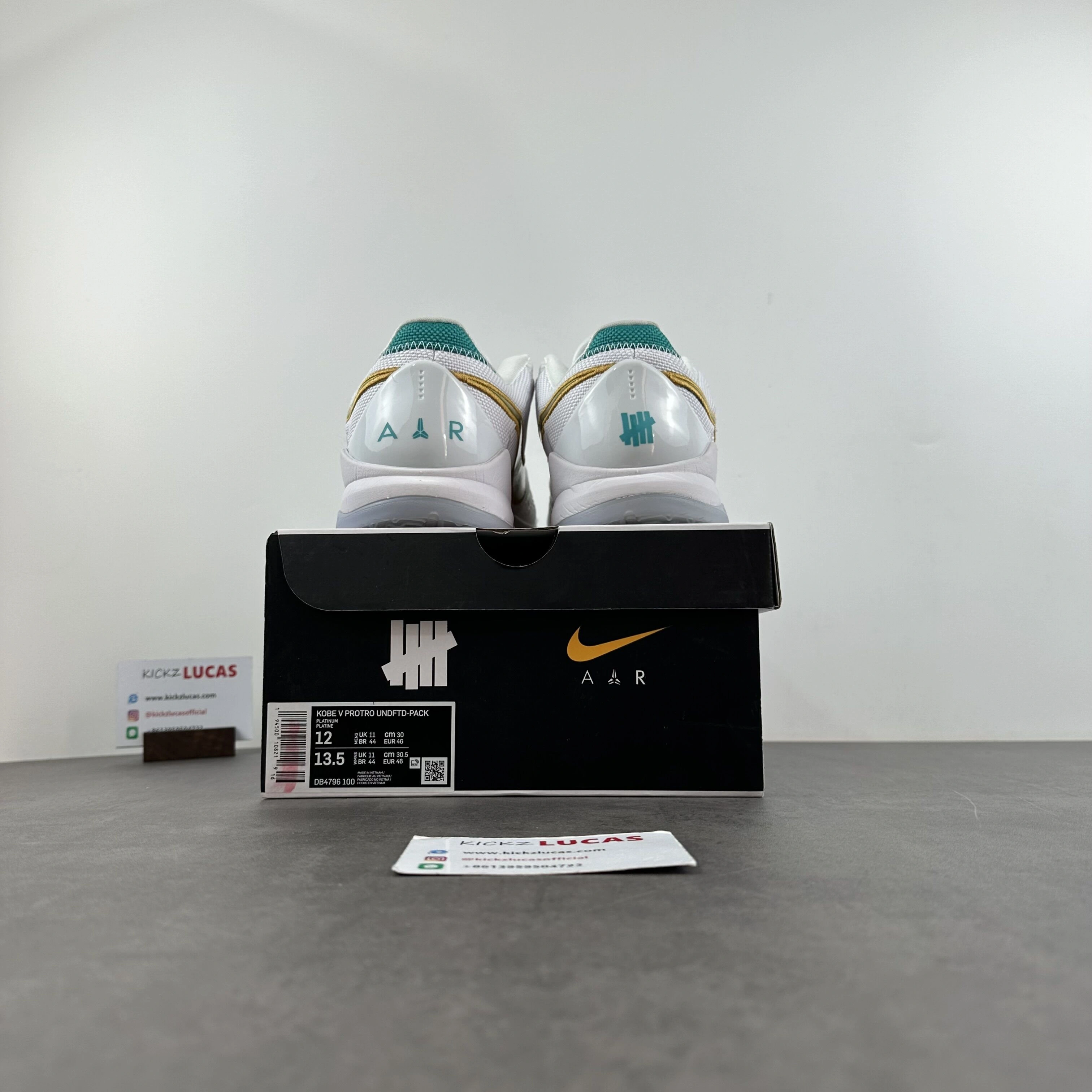 Breathable Kobe 5 Protro Undefeated What If White DB4796 1077