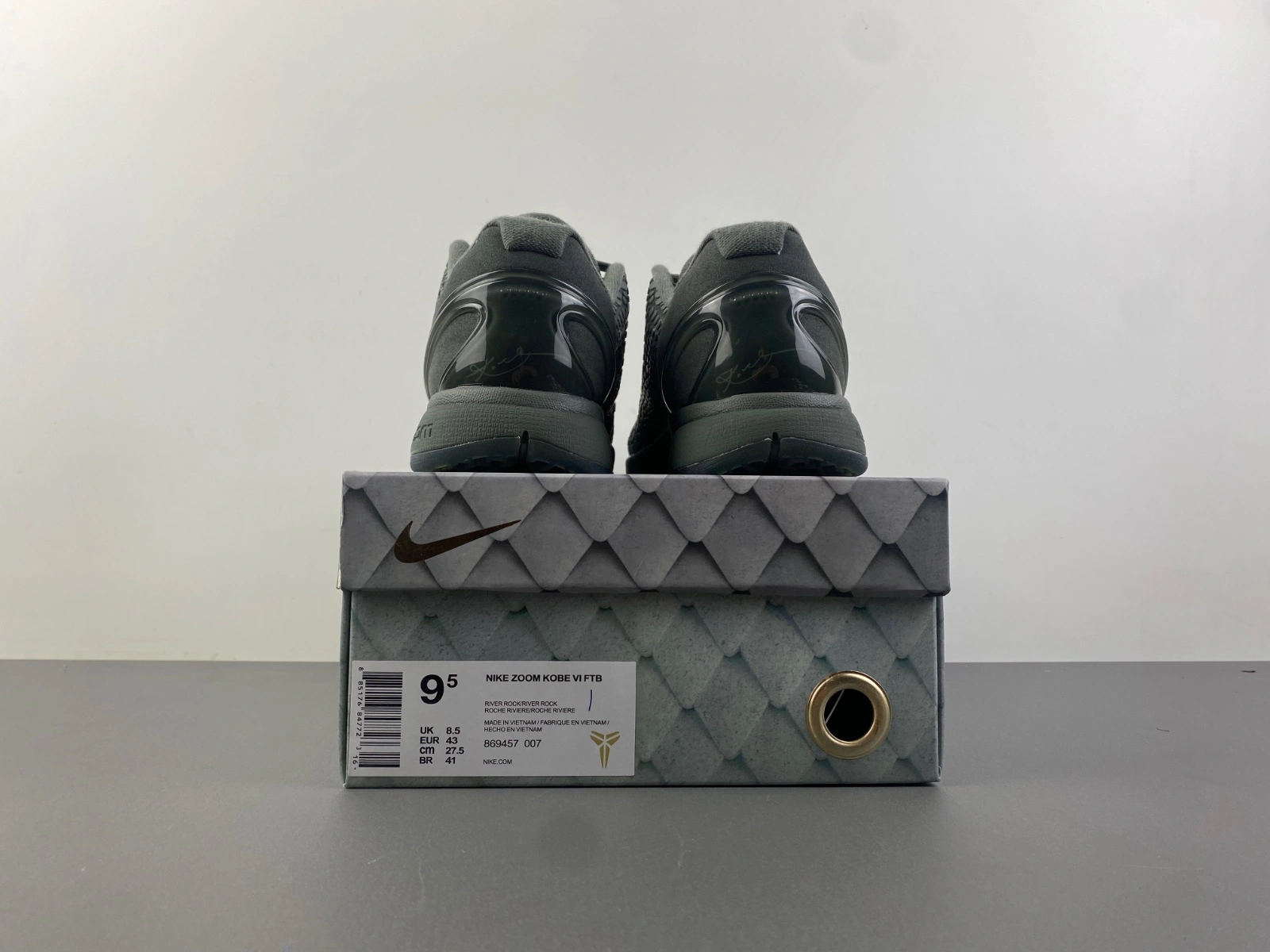 BestValue Kobe 6 Black Mamba Collection Fade to Black 869457- 1031