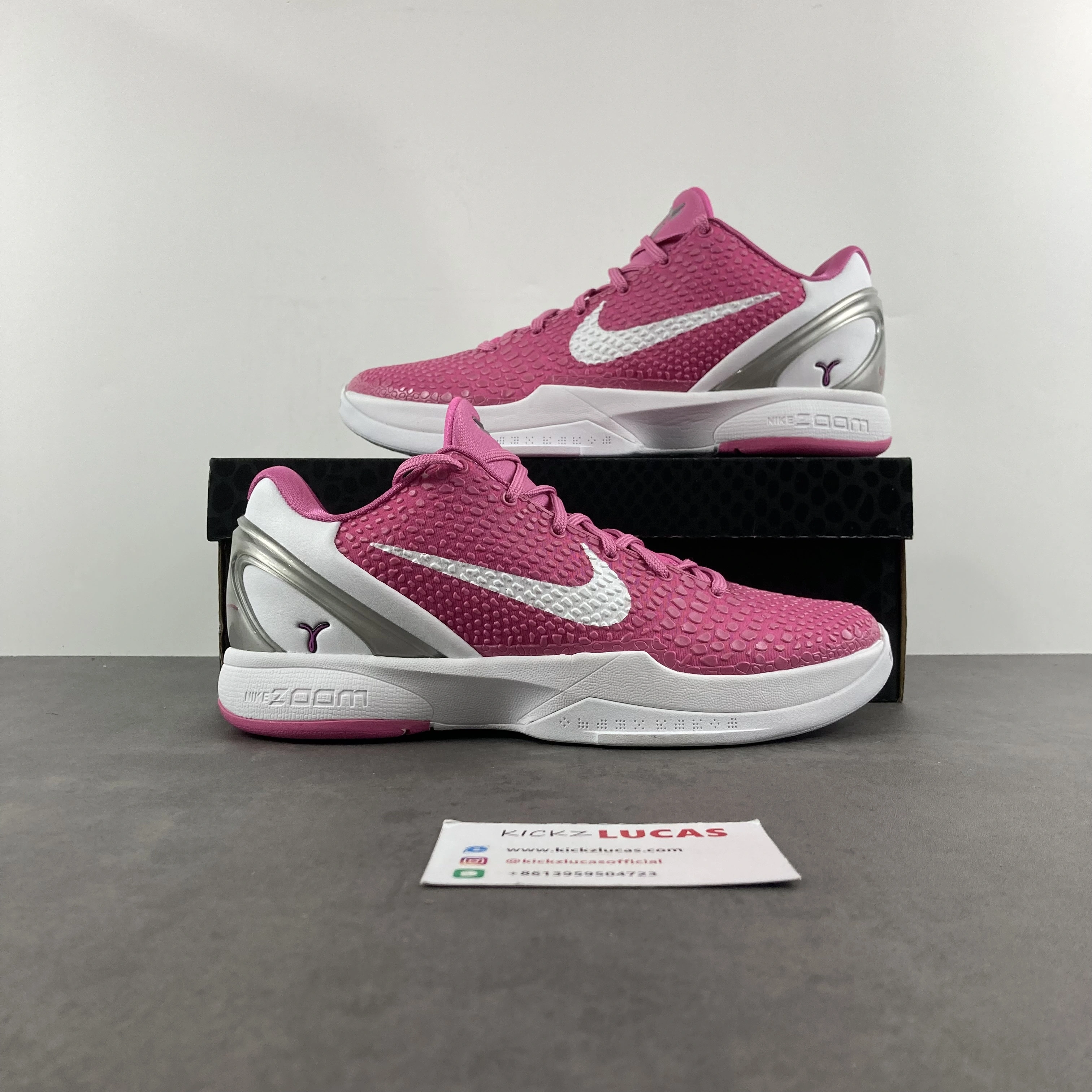 Comfortable Kobe 6 Kay Yow Think Pink 429659- 1121