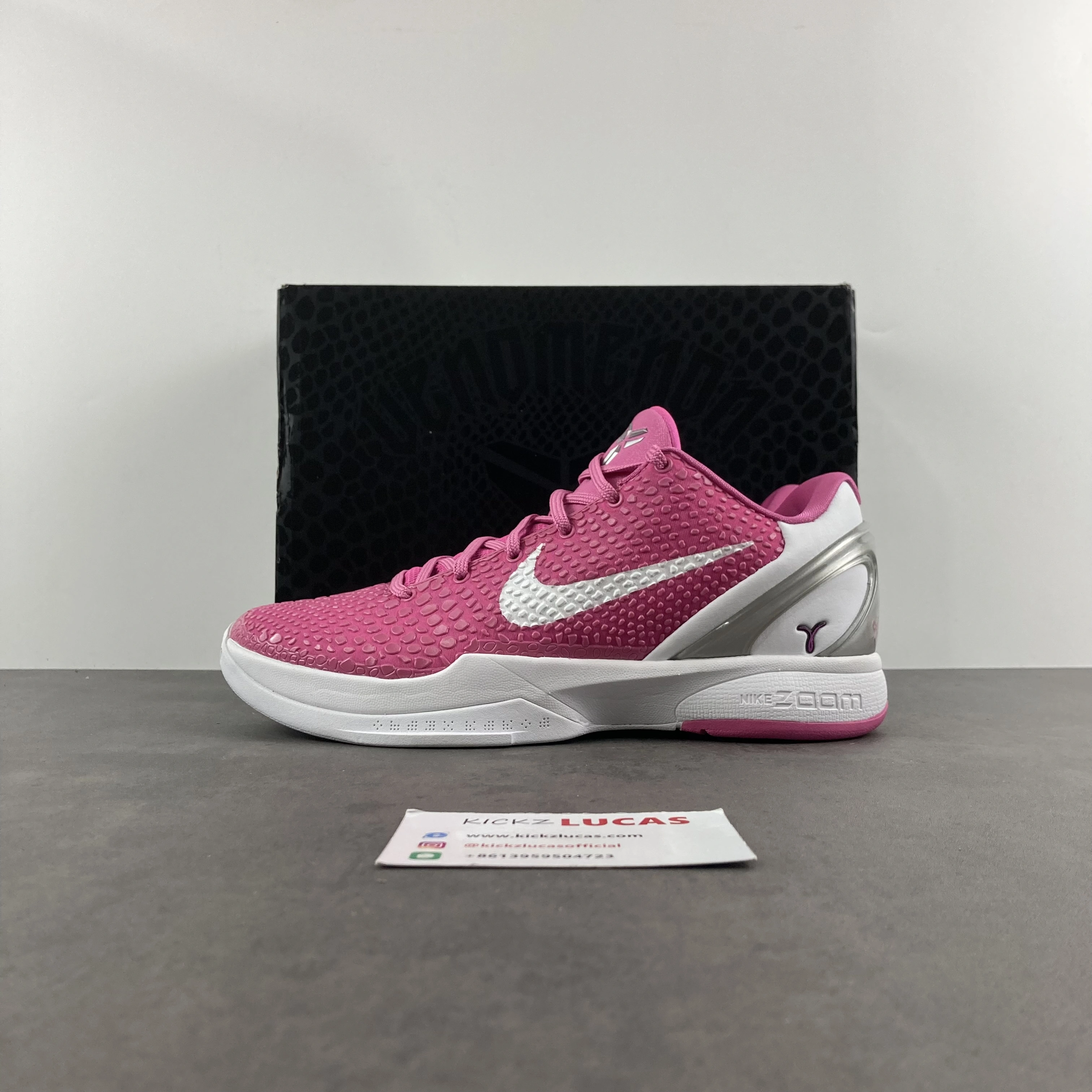 Comfortable Kobe 6 Kay Yow Think Pink 429659- 1121