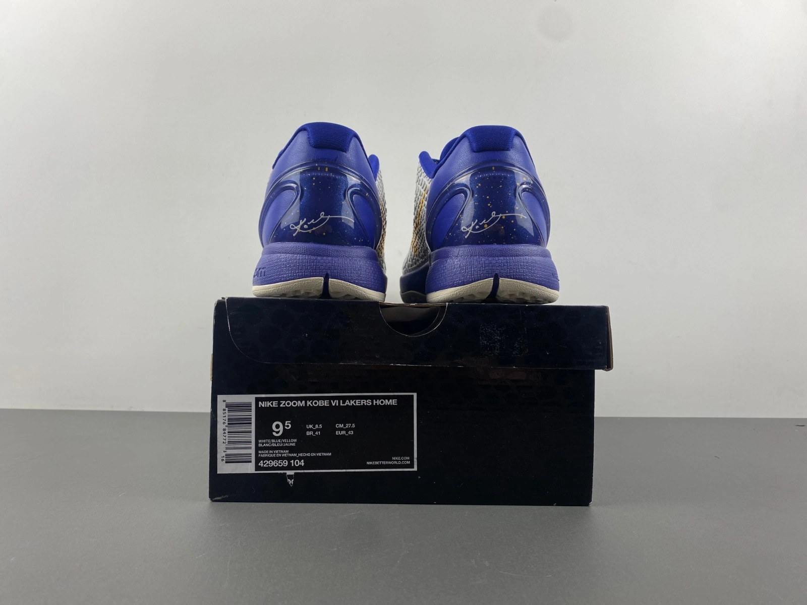 Kobe 6 Lakers Home 429659-104 436311- Seasonal 1036