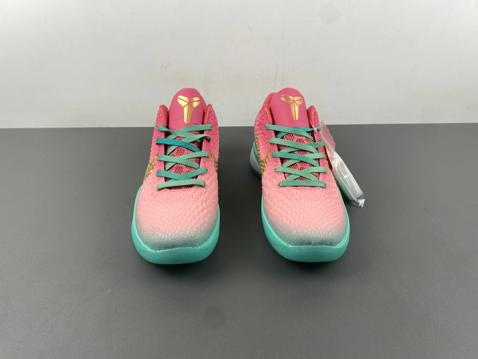 Kobe 6 Pink Gold Green CM2190- Breathable 1048