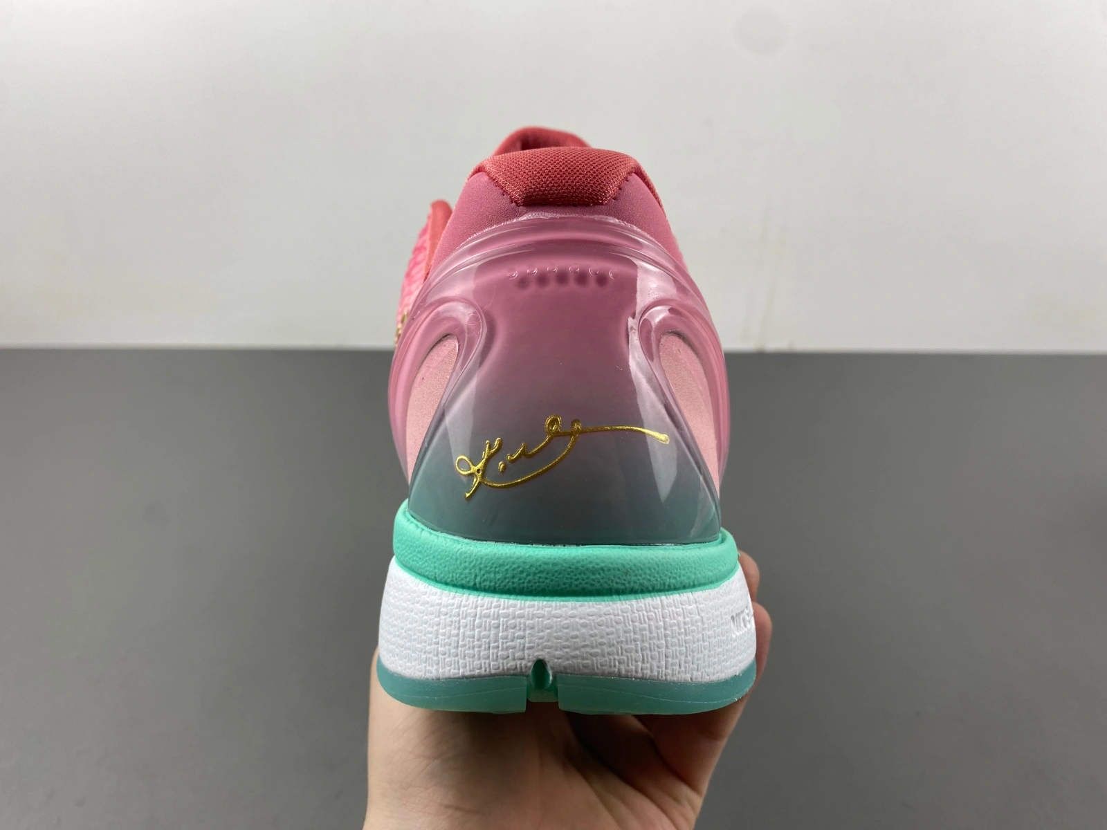 Kobe 6 Pink Gold Green CM2190- Breathable 1048