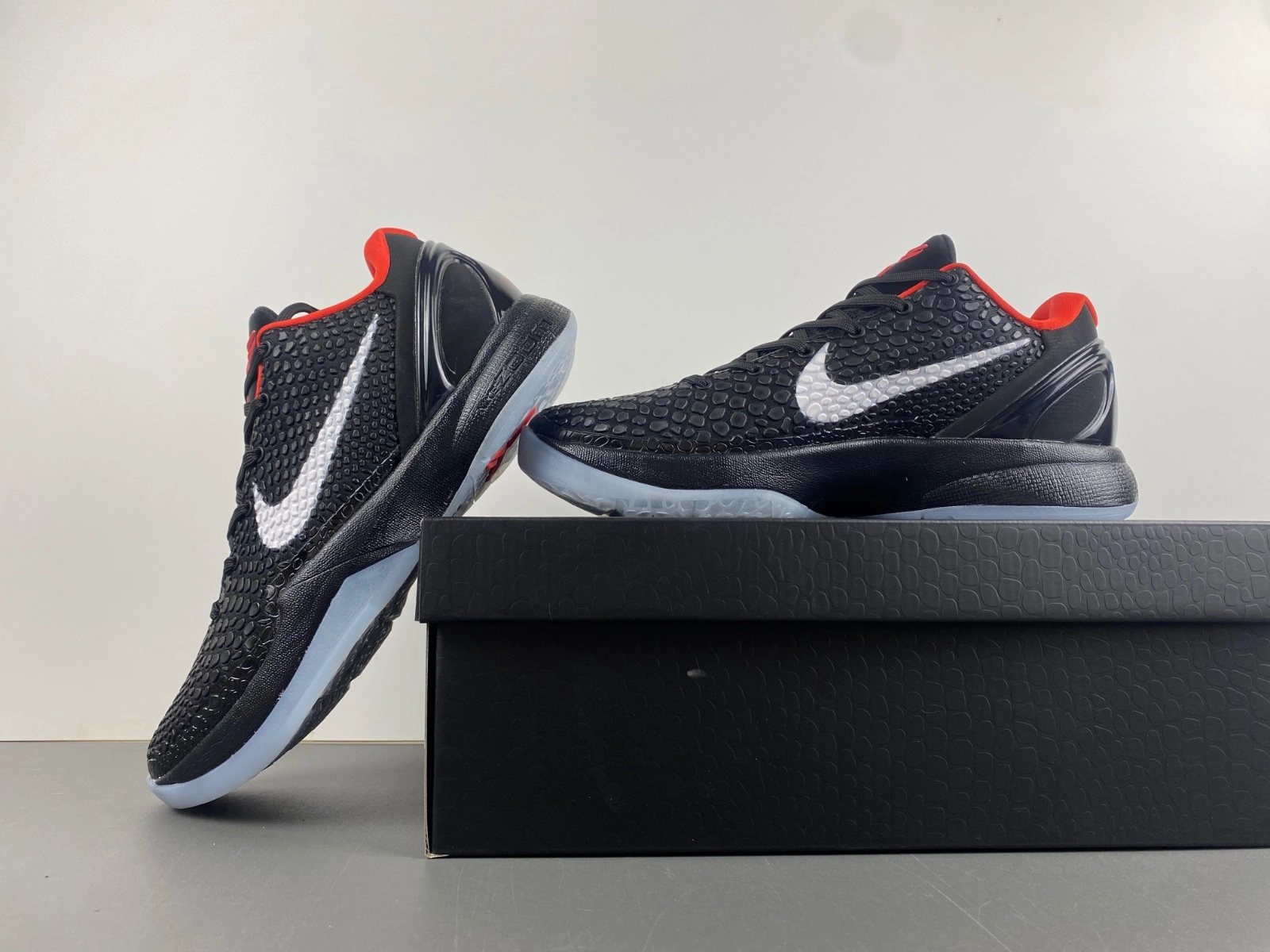 Affordable Kobe 6 Protro Black Red CW2190- 999