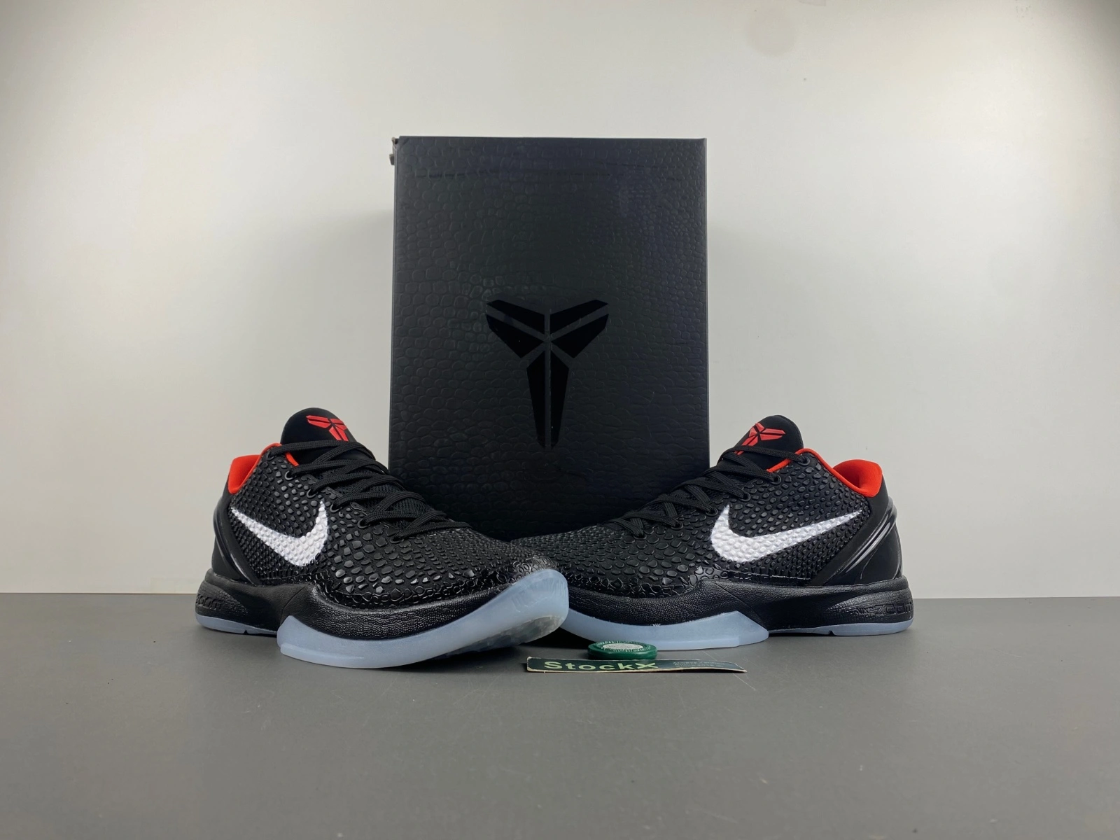 Affordable Kobe 6 Protro Black Red CW2190- 999