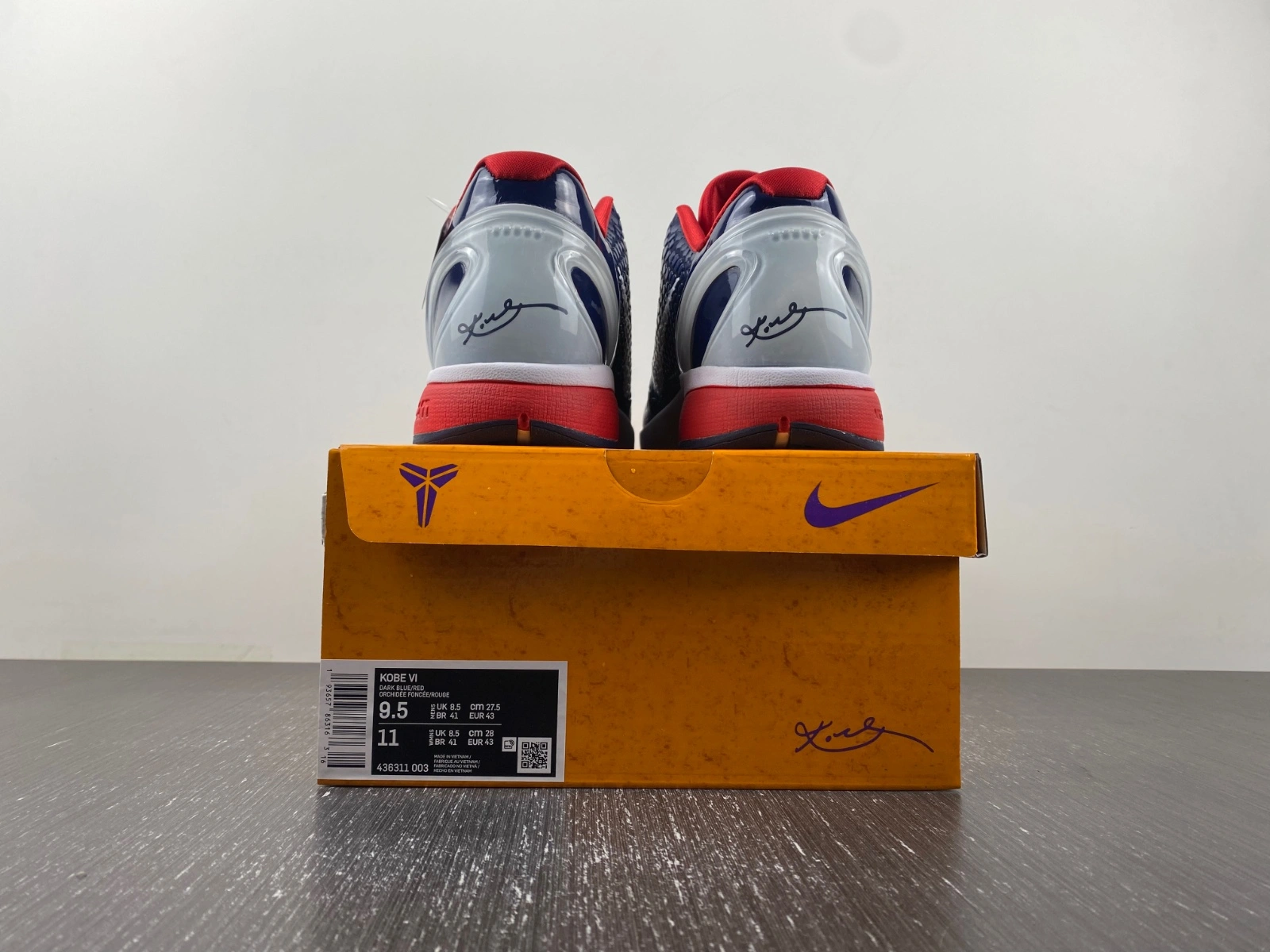 Kobe 6 Protro Blue Red 429659- Snug 1091