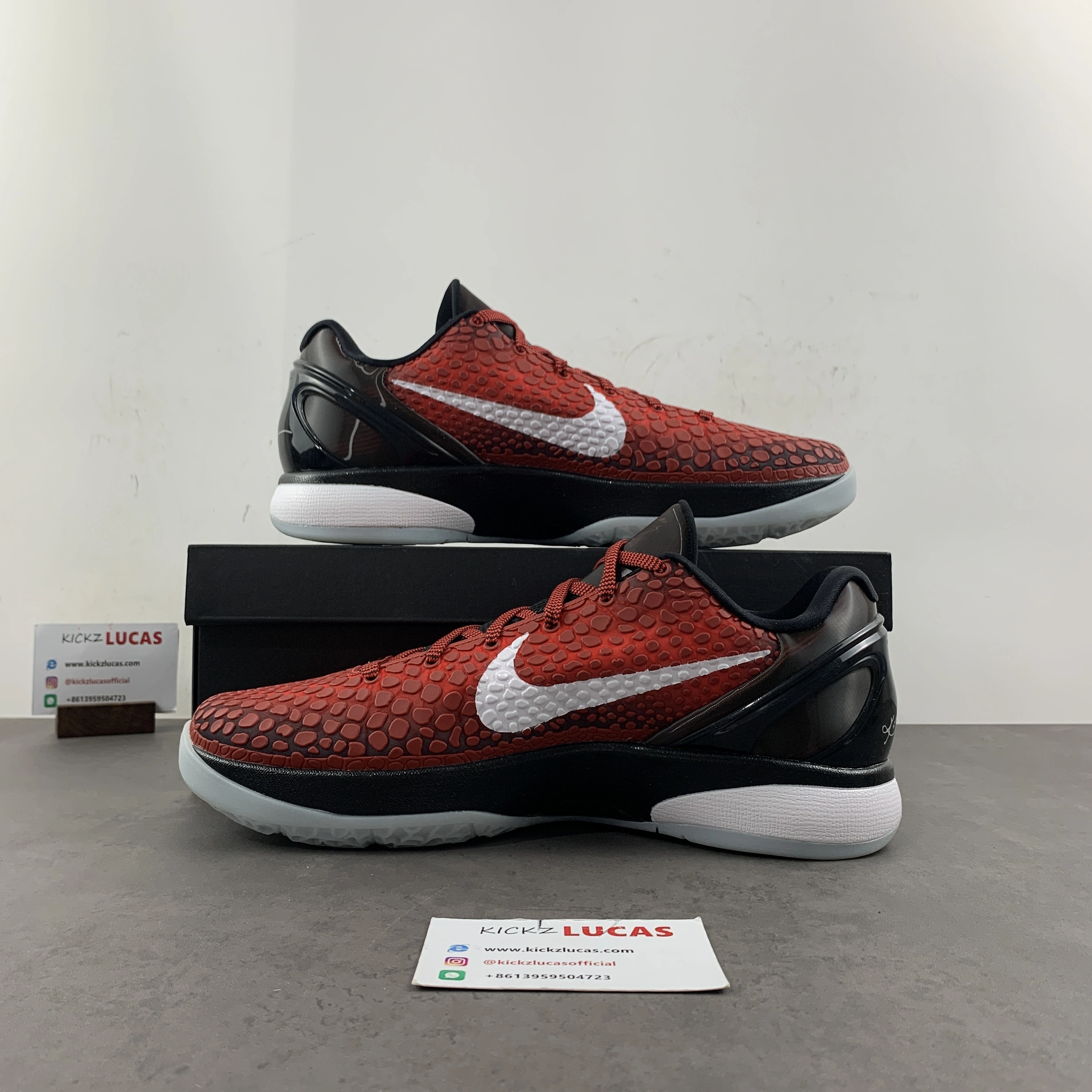 Kobe 6 Protro Challenge Red All-Star DH9888- OdorResistant 1102