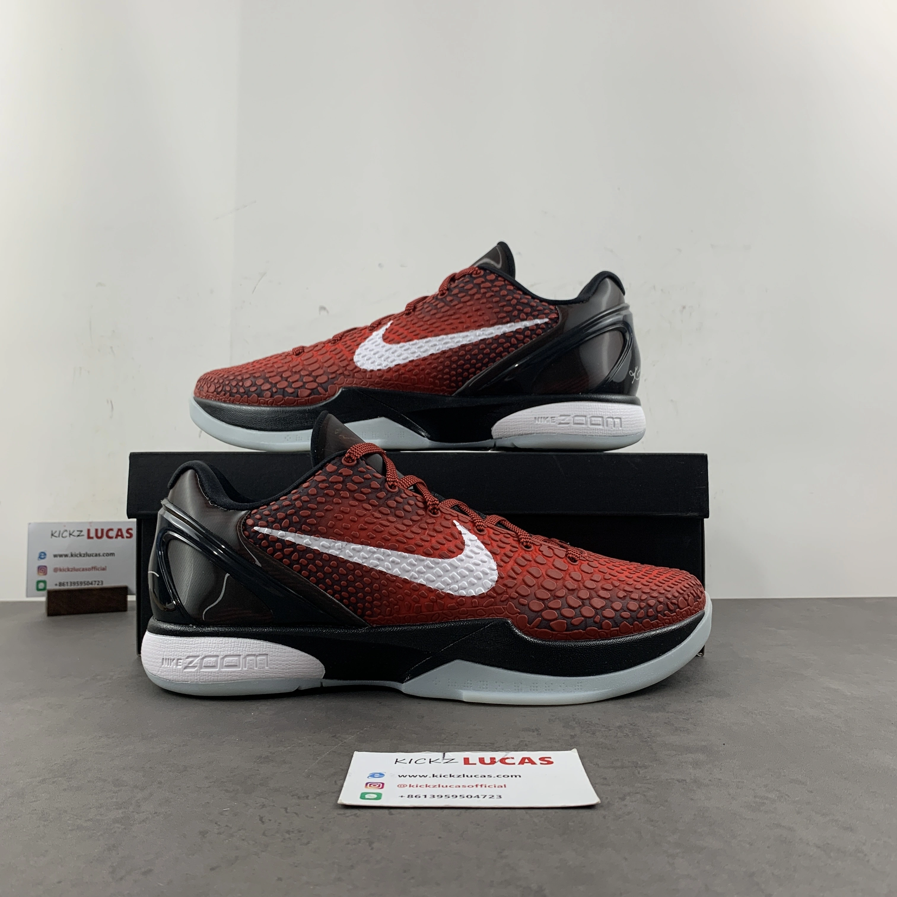 Kobe 6 Protro Challenge Red All-Star DH9888- OdorResistant 1102