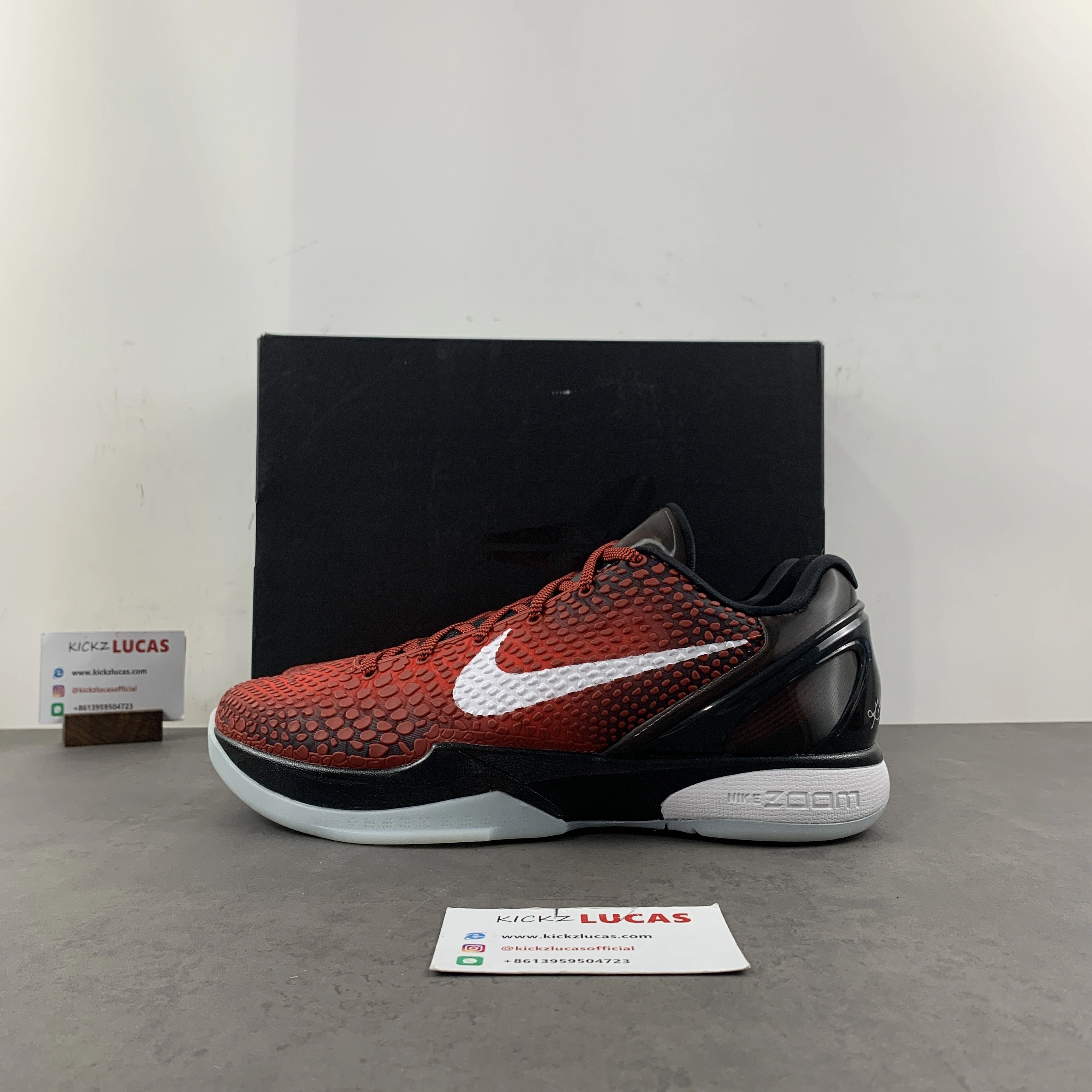 Kobe 6 Protro Challenge Red All-Star DH9888- OdorResistant 1102