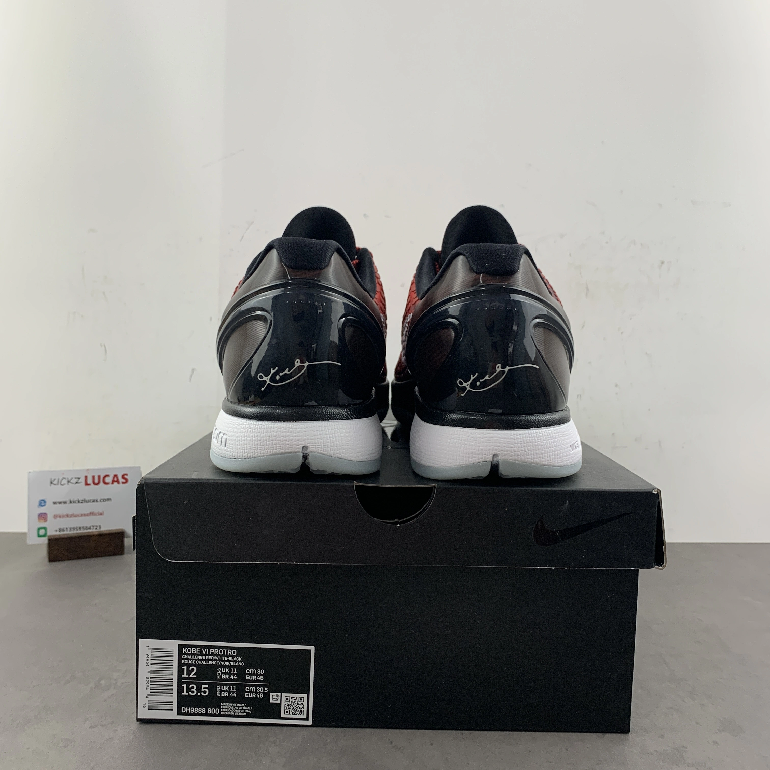 Kobe 6 Protro Challenge Red All-Star DH9888- OdorResistant 1102