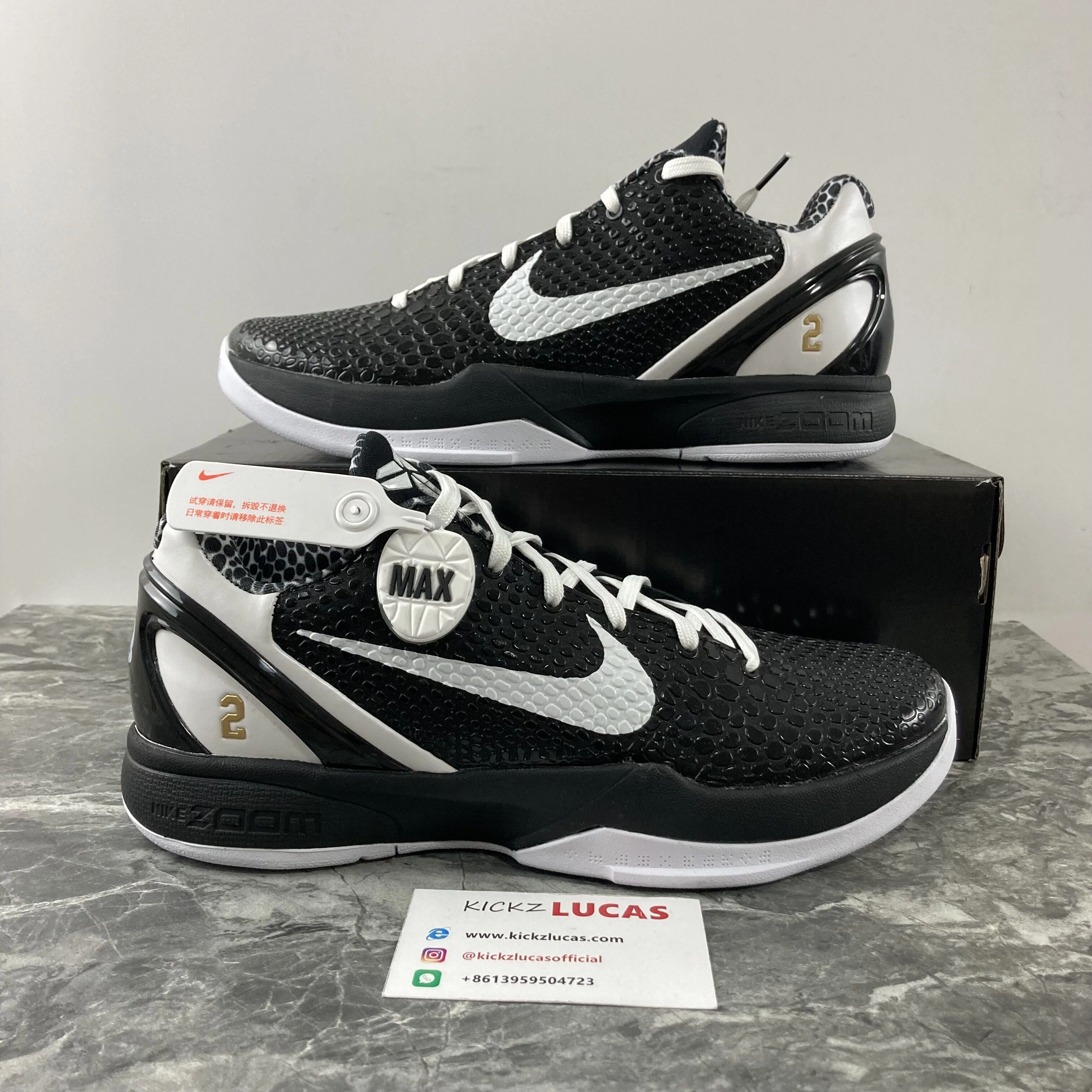 Kobe 6 Protro Mambacita Sweet 16 CW2190- Cozy 1138
