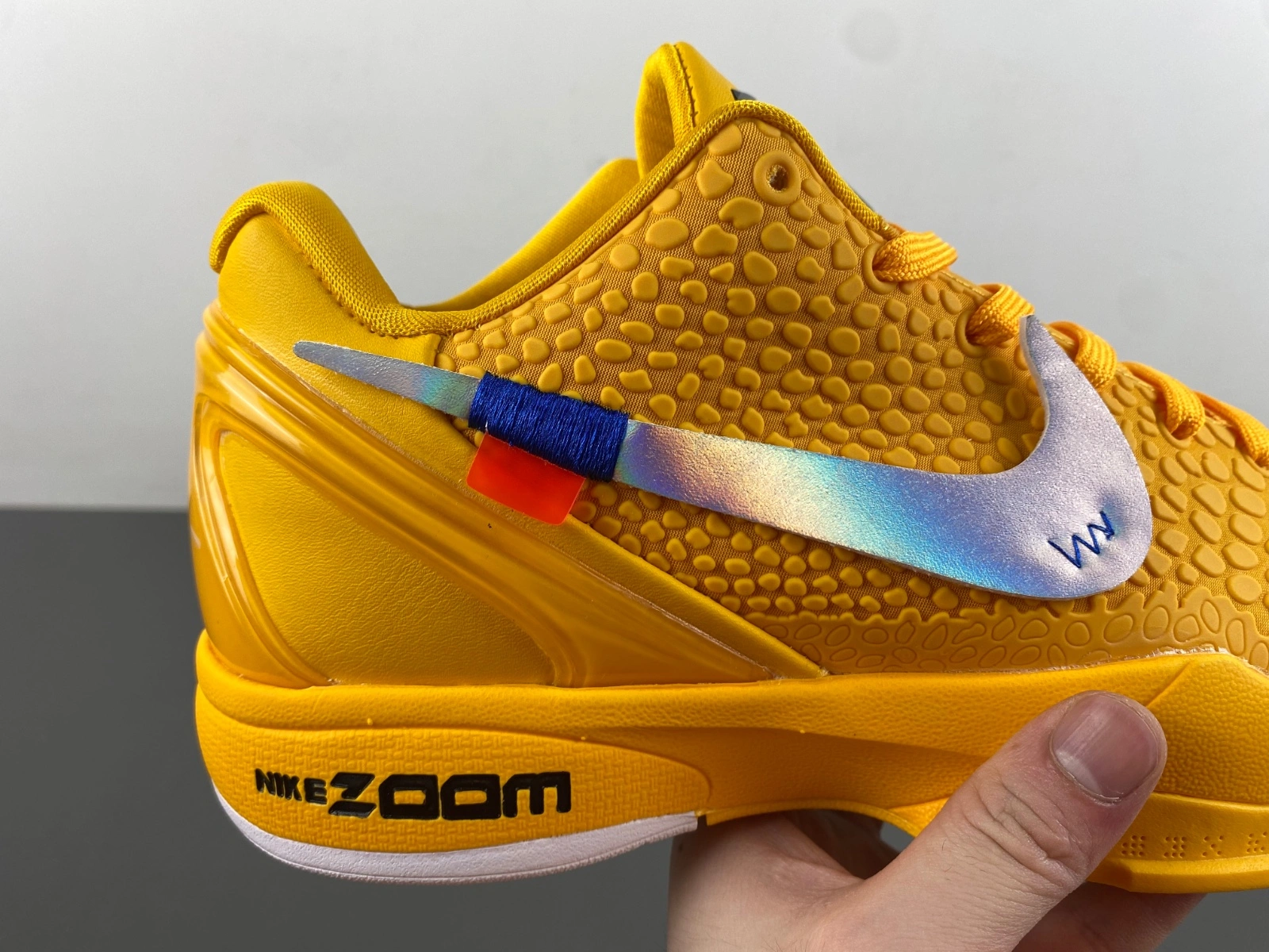 Kobe 6 Protro Off white yellow CW2190- WellDesigned 1026