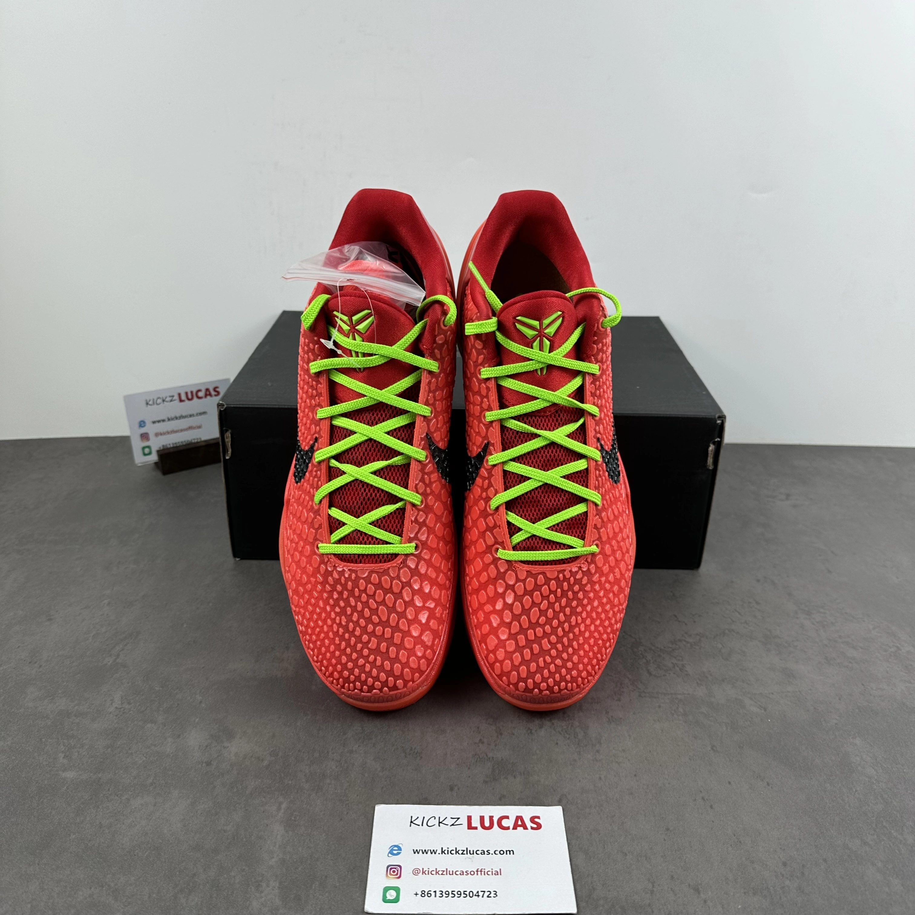 Cozy Kobe 6 Protro Reverse Grinch FV4921- 1092