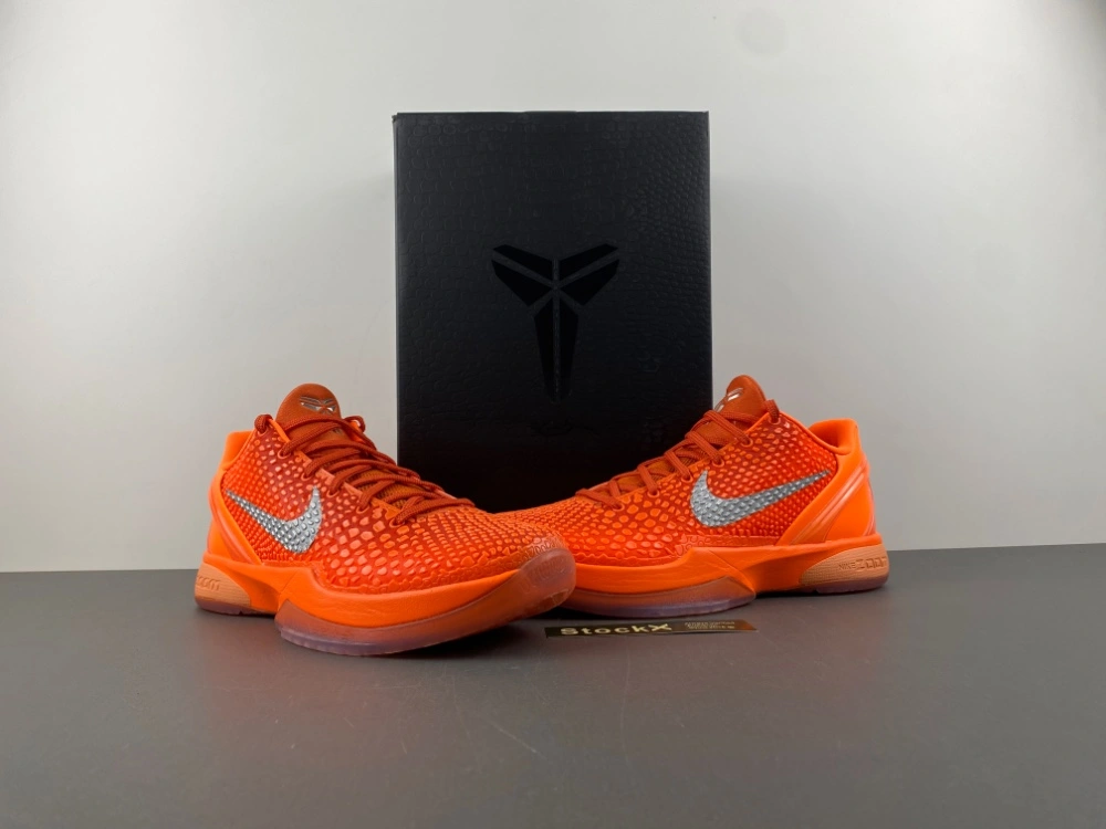 Comfortable Kobe 6 Protro Total Orange IH1871- 979