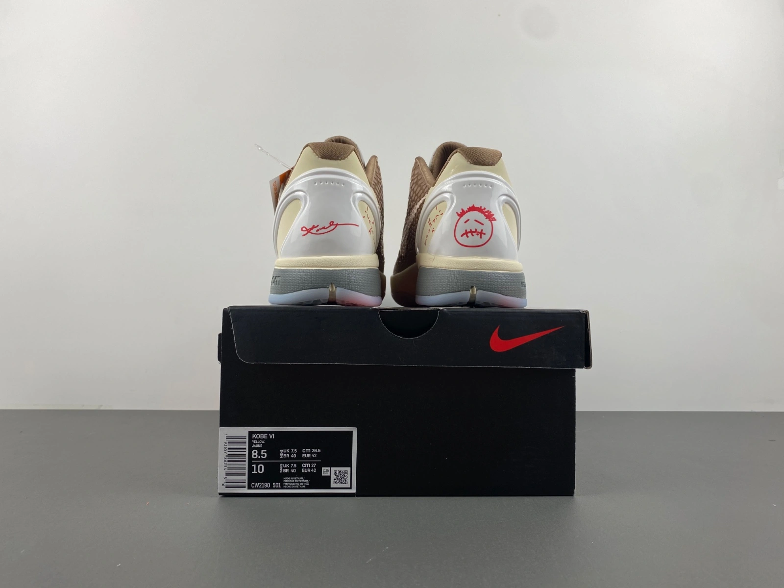 WellDesigned Kobe 6 Protro Travis Scott CW2190- 1020