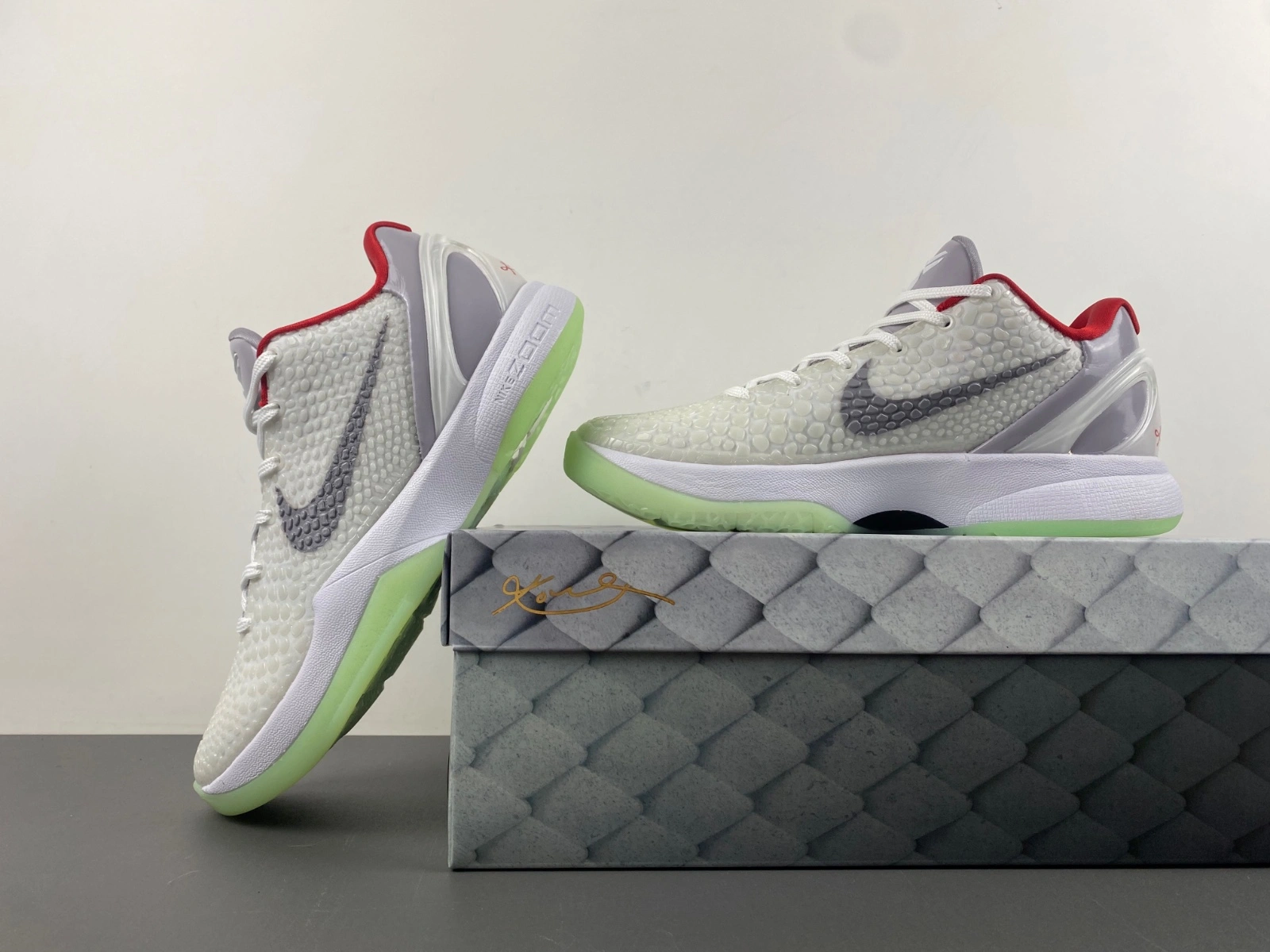 Soft Kobe 6 White Green PE2023- 1025