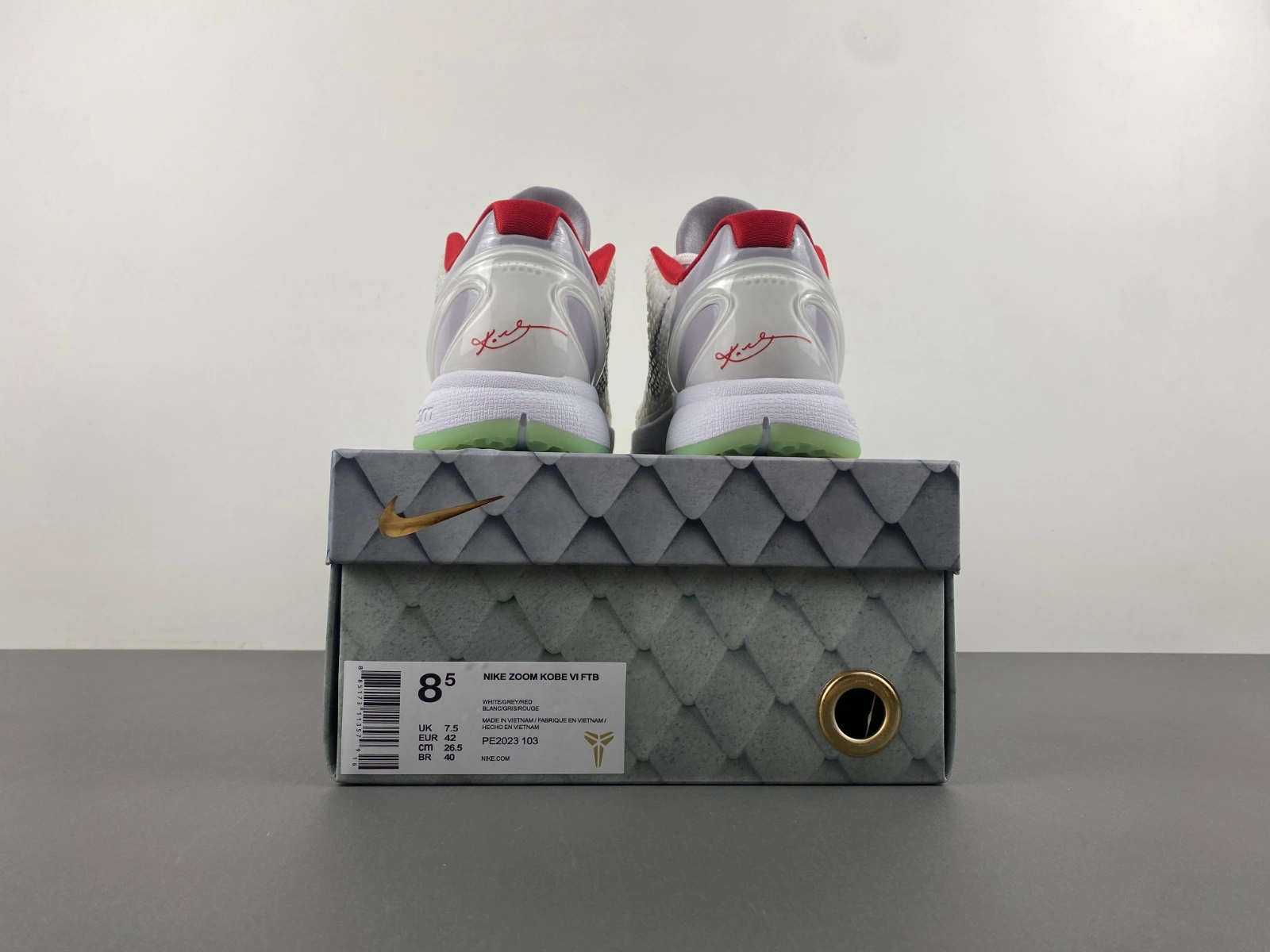 Soft Kobe 6 White Green PE2023- 1025