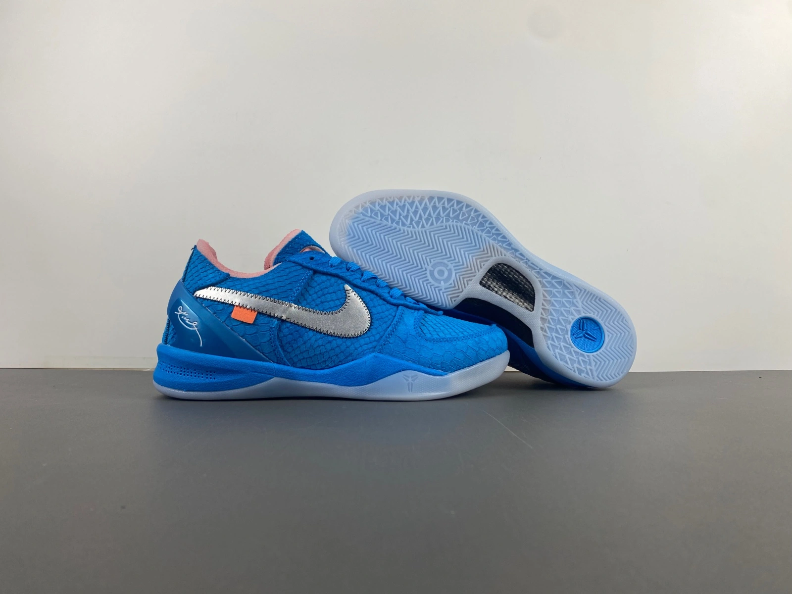 OdorResistant Kobe 8 Protro Off White Blue 555035- 997