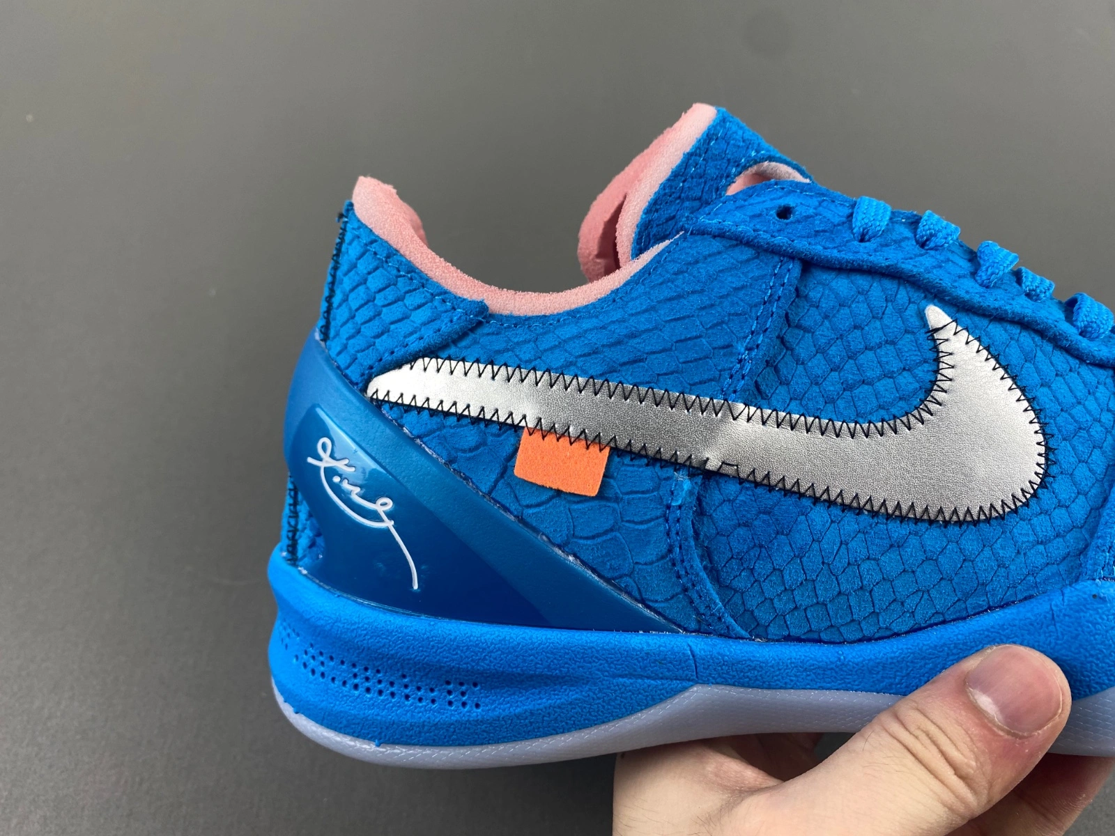 OdorResistant Kobe 8 Protro Off White Blue 555035- 997