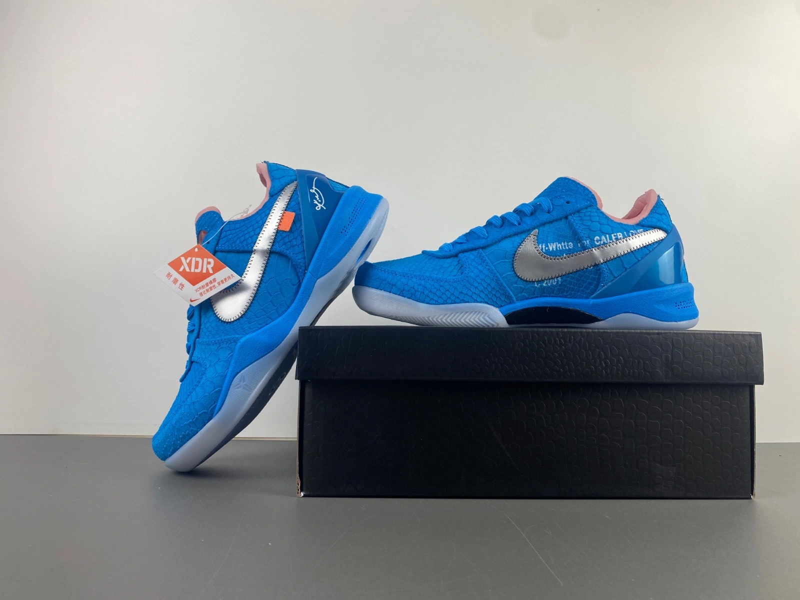 OdorResistant Kobe 8 Protro Off White Blue 555035- 997
