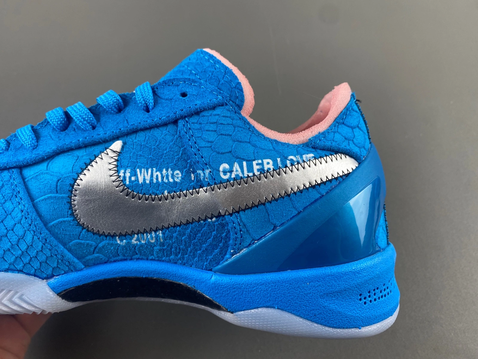 OdorResistant Kobe 8 Protro Off White Blue 555035- 997