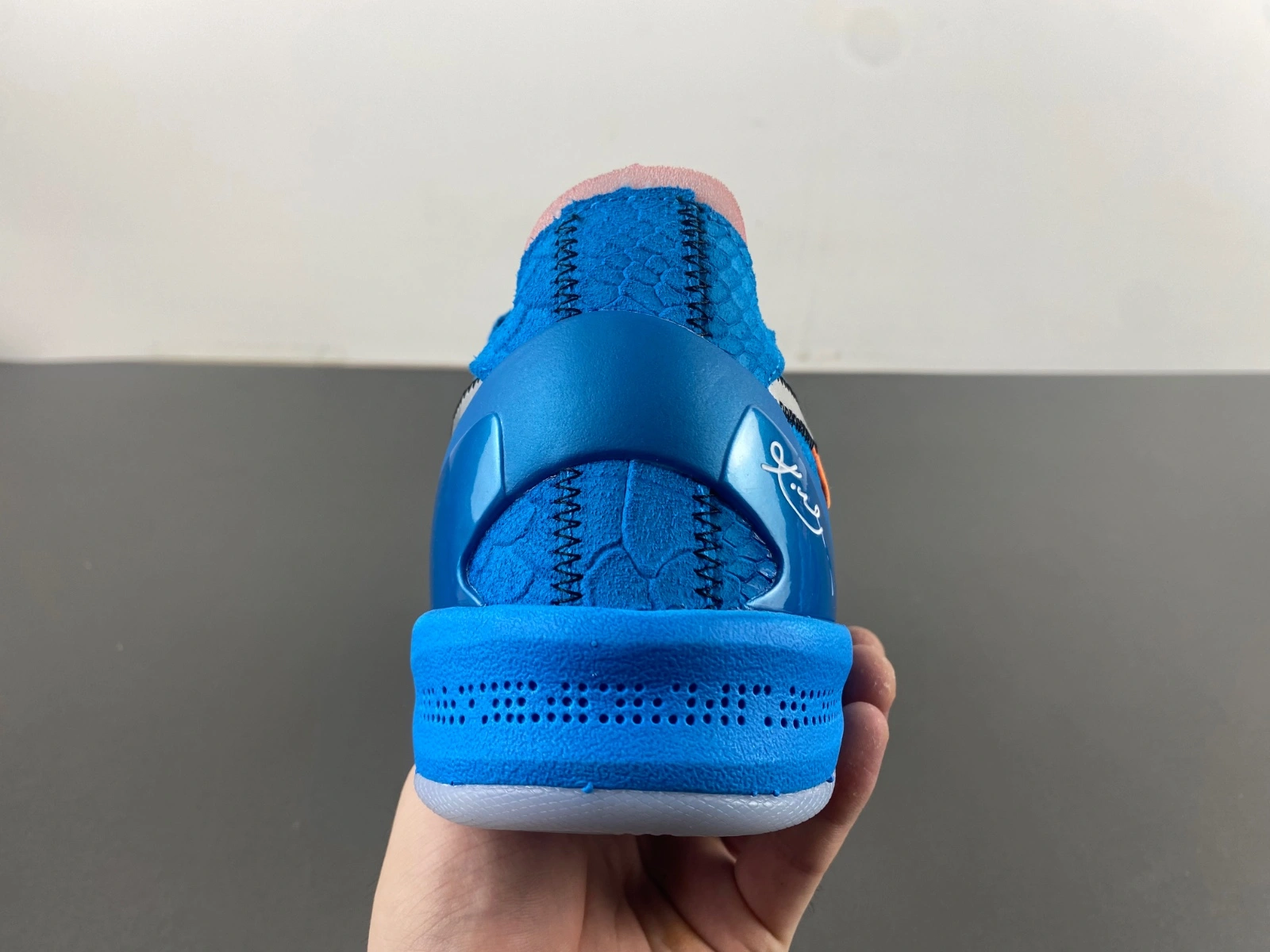 OdorResistant Kobe 8 Protro Off White Blue 555035- 997