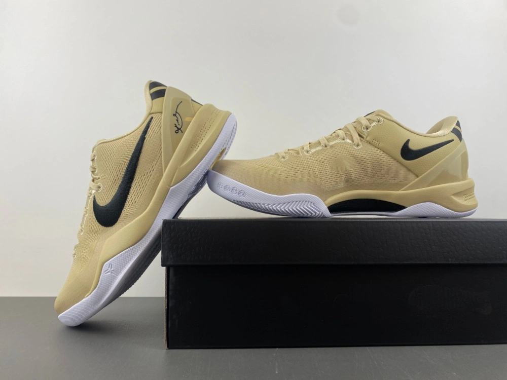 MoistureWicking Kobe 8 Protro TB Champagne Gold HM6469- 977