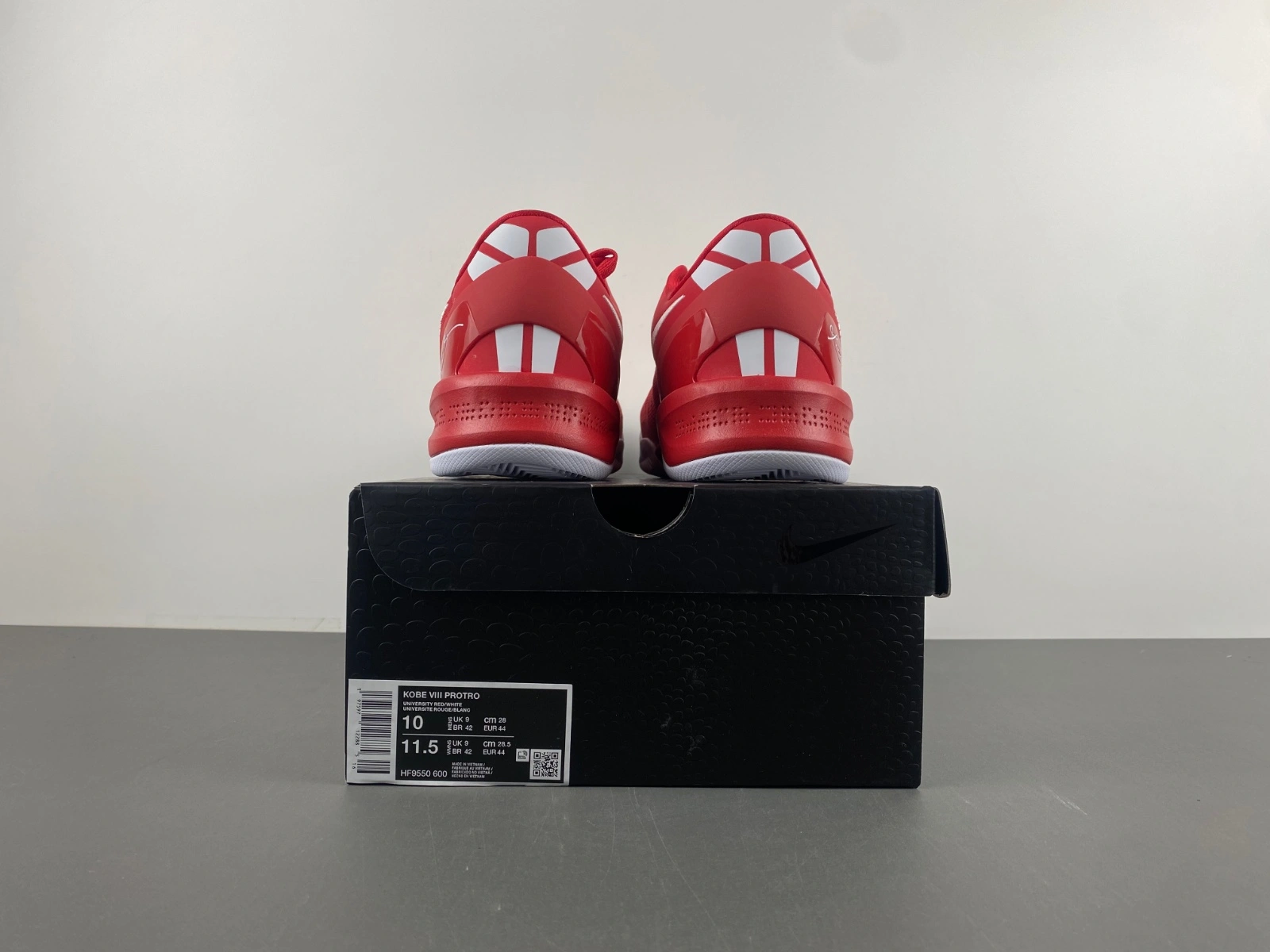 WaterResistant Kobe 8 Protro University Red HF9550- 981