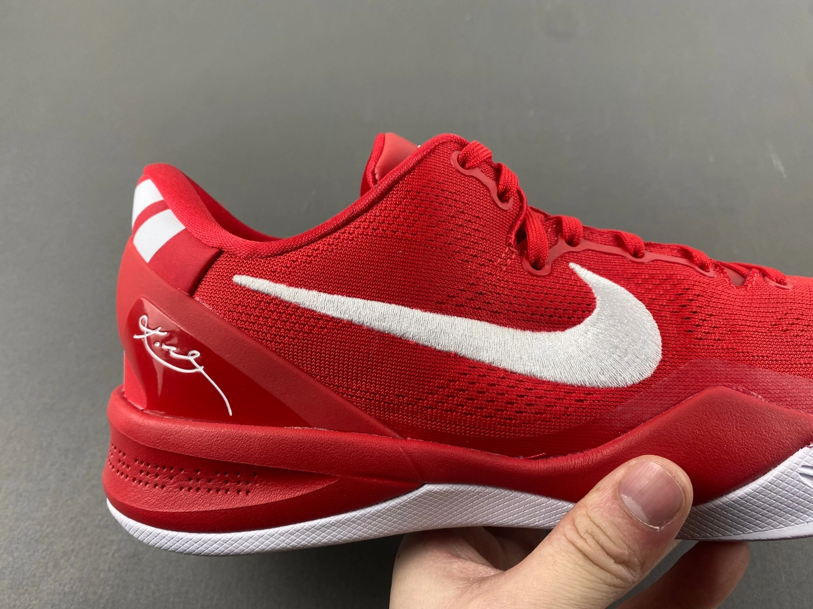 WaterResistant Kobe 8 Protro University Red HF9550- 981