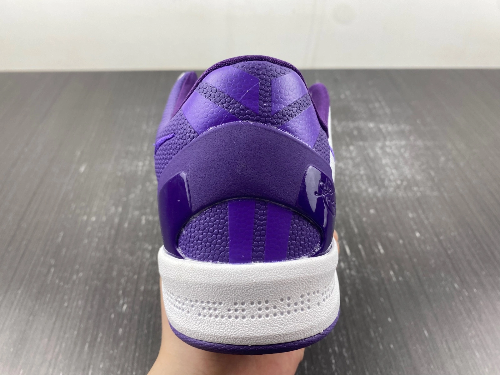 Compact Kobe 8 Protro White Court Purple FQ3549- 1094