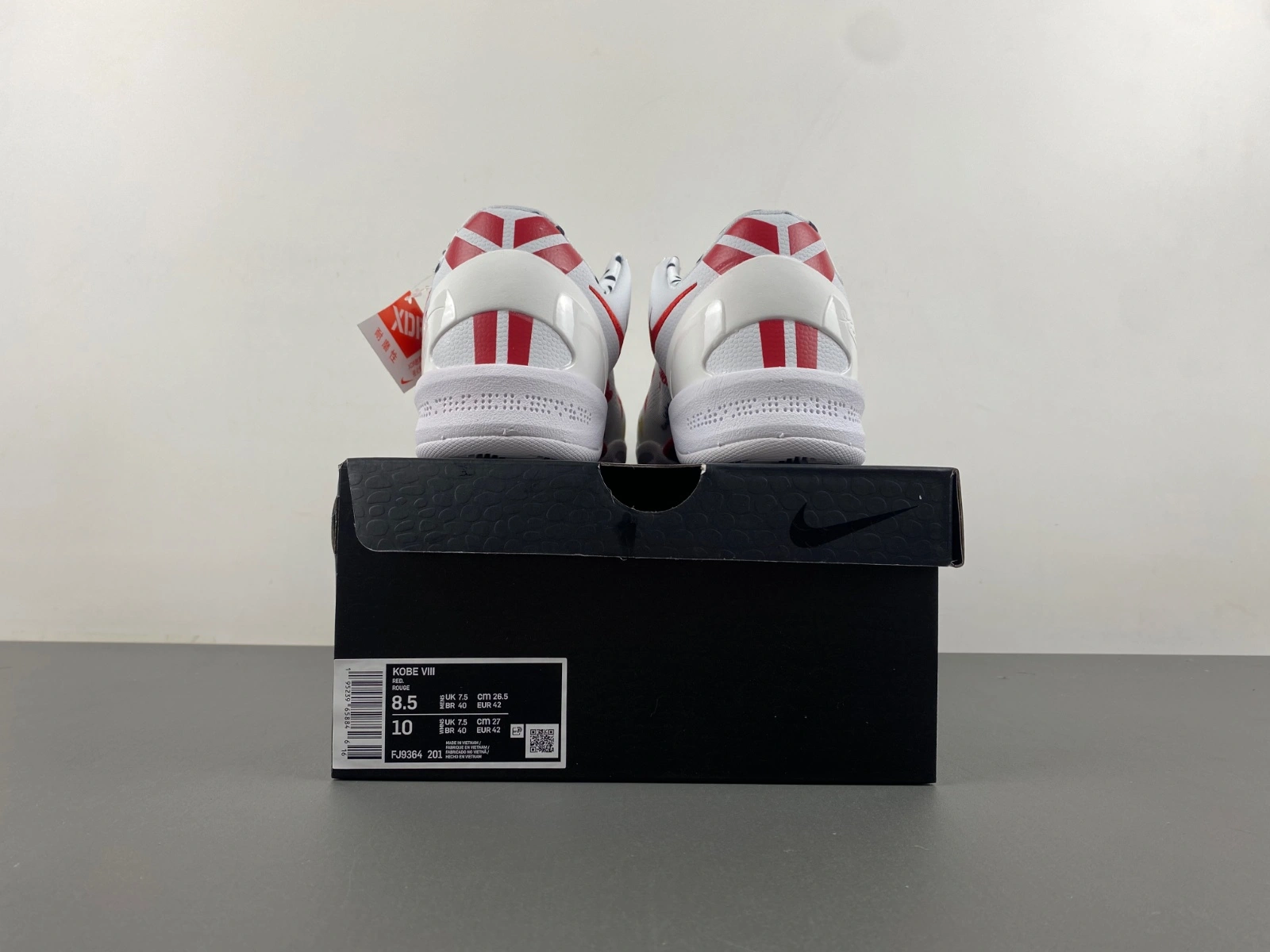 Kobe 8 Protro white love FJ9364- SoftTouch 1028