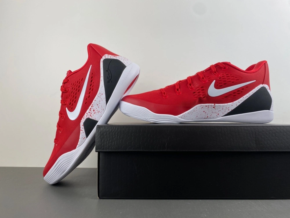 Kobe 9 EM Low Protro TB University Red IH1401- Neat 975