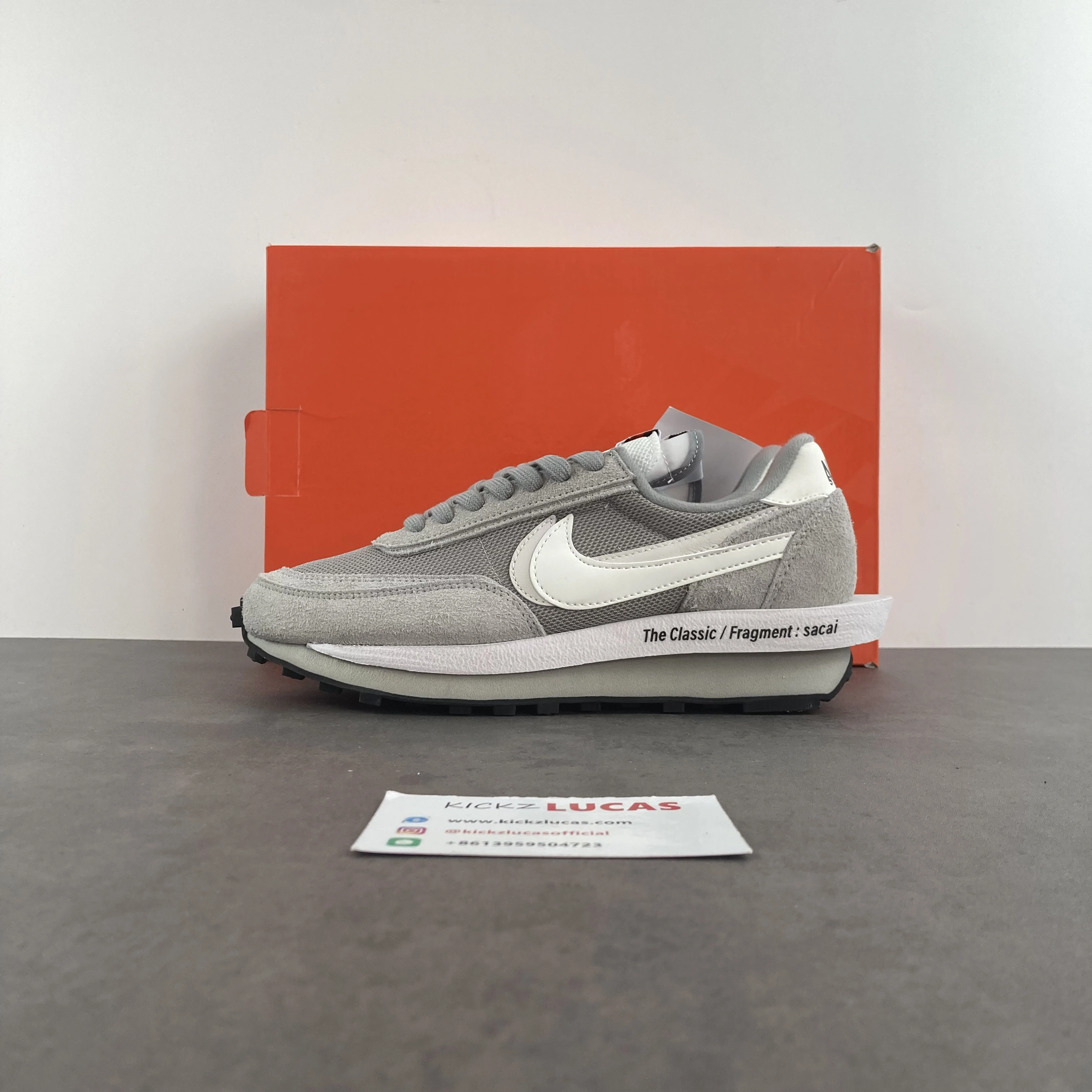 HighQuality LD Waffle SF sacai Fragment Grey DH2684- 1191