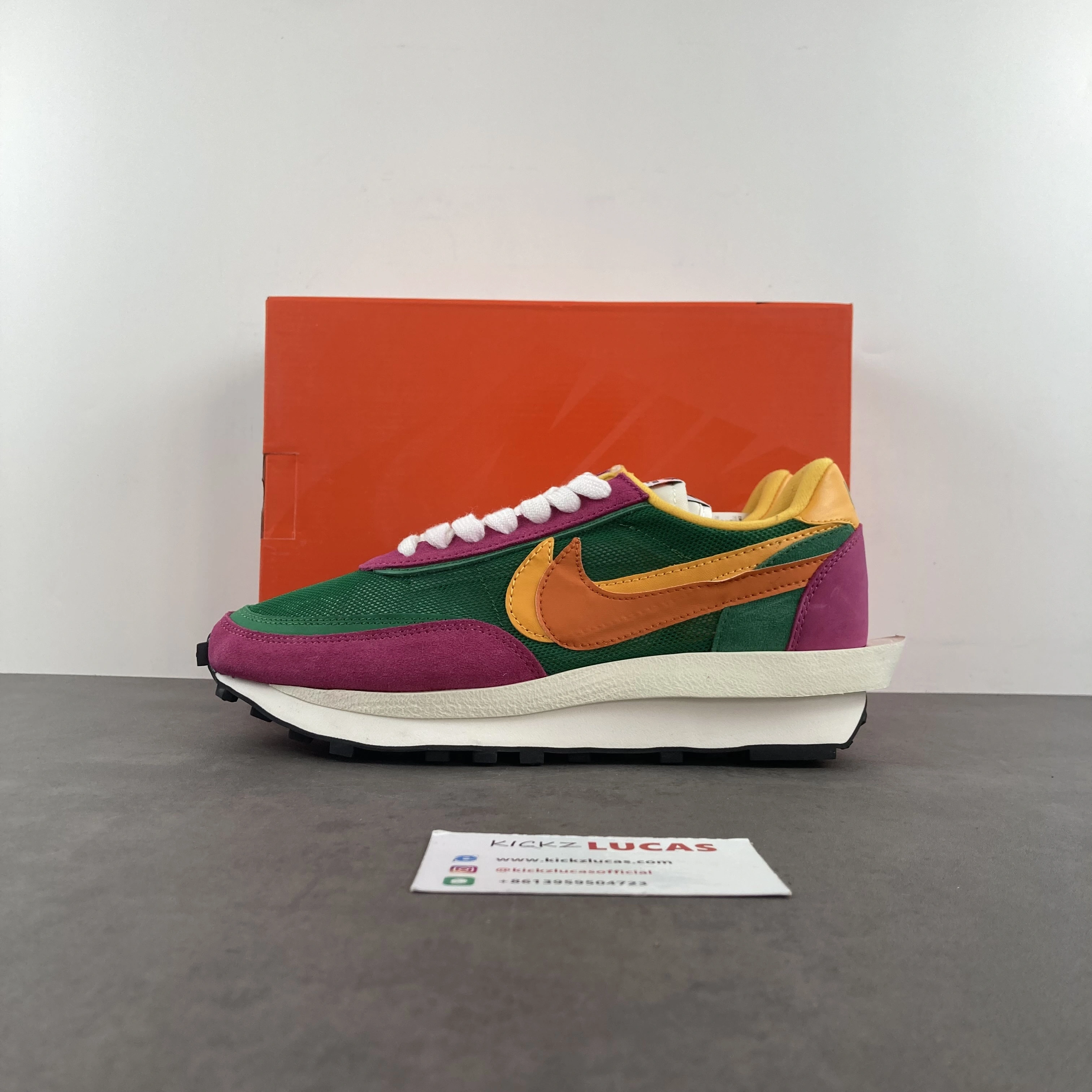 LD Waffle sacai Pine Green BV0073- SmartChoice 1204