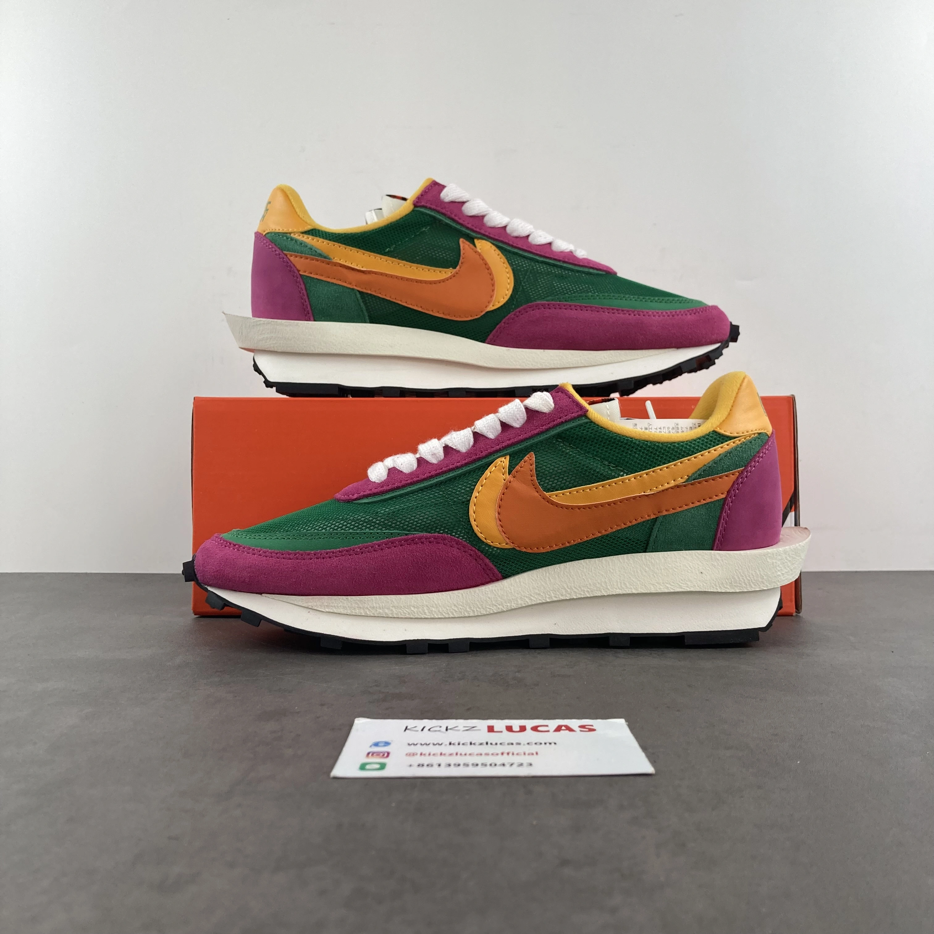 LD Waffle sacai Pine Green BV0073- SmartChoice 1204