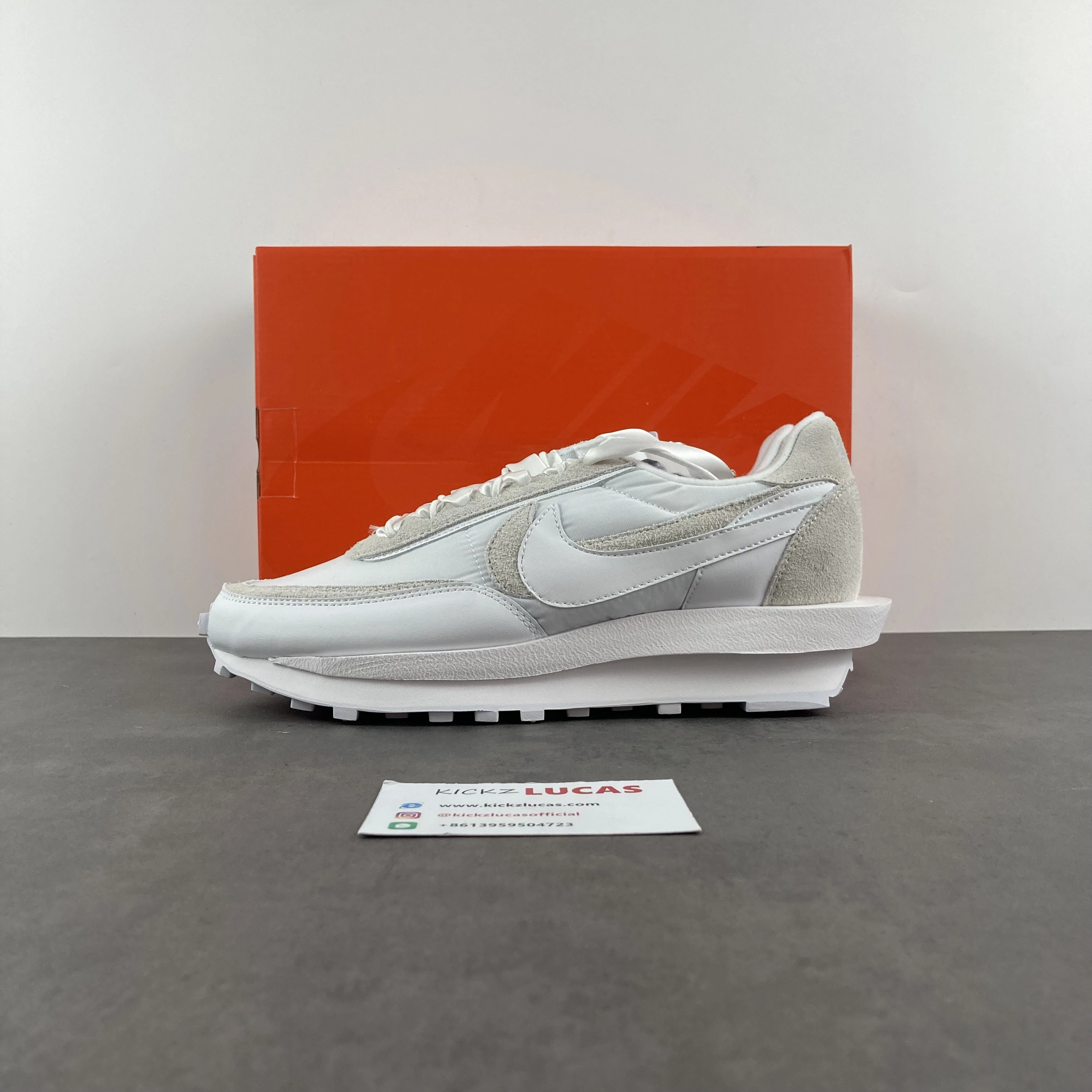LD Waffle sacai White Nylon BV0073- StreetReady 1206