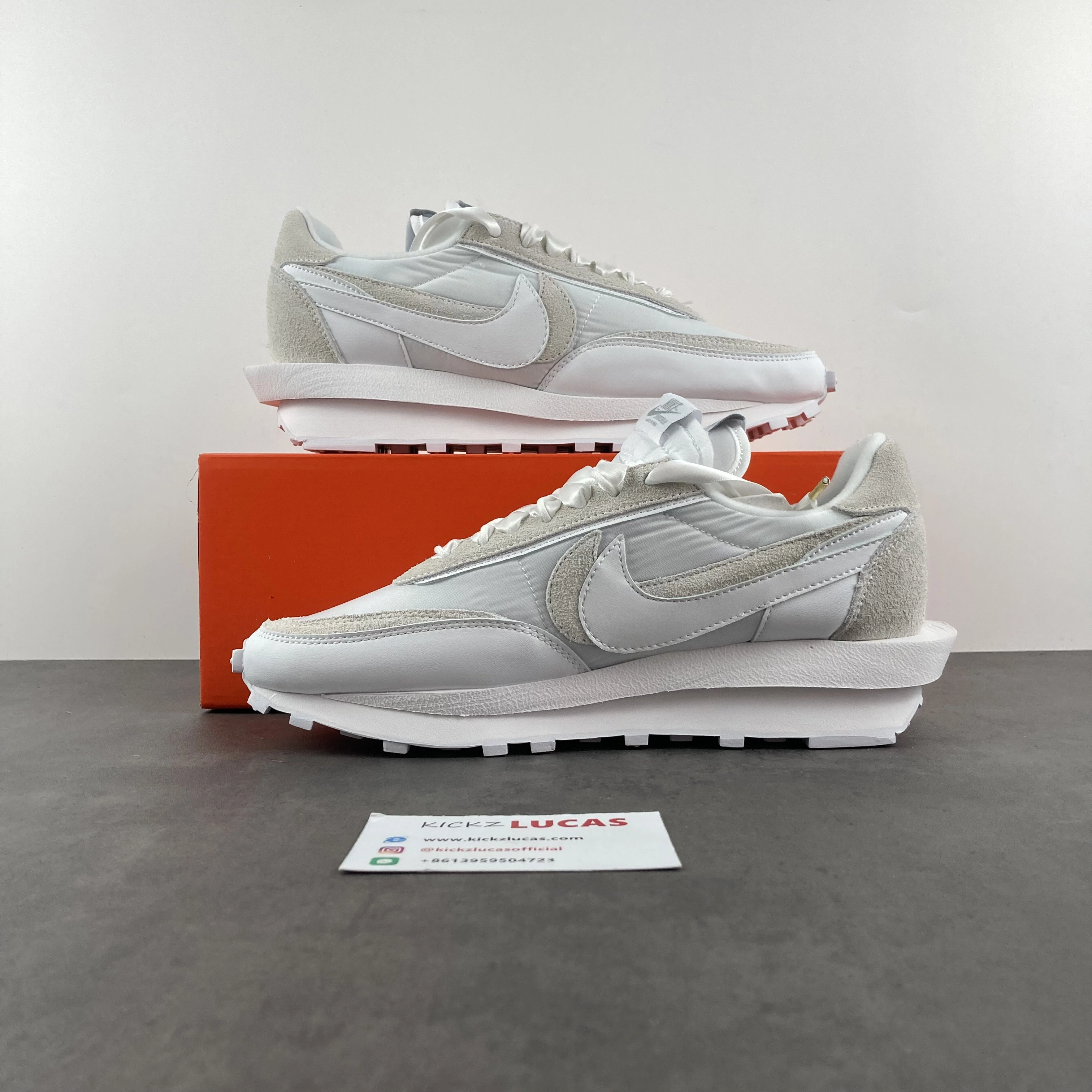 LD Waffle sacai White Nylon BV0073- StreetReady 1206