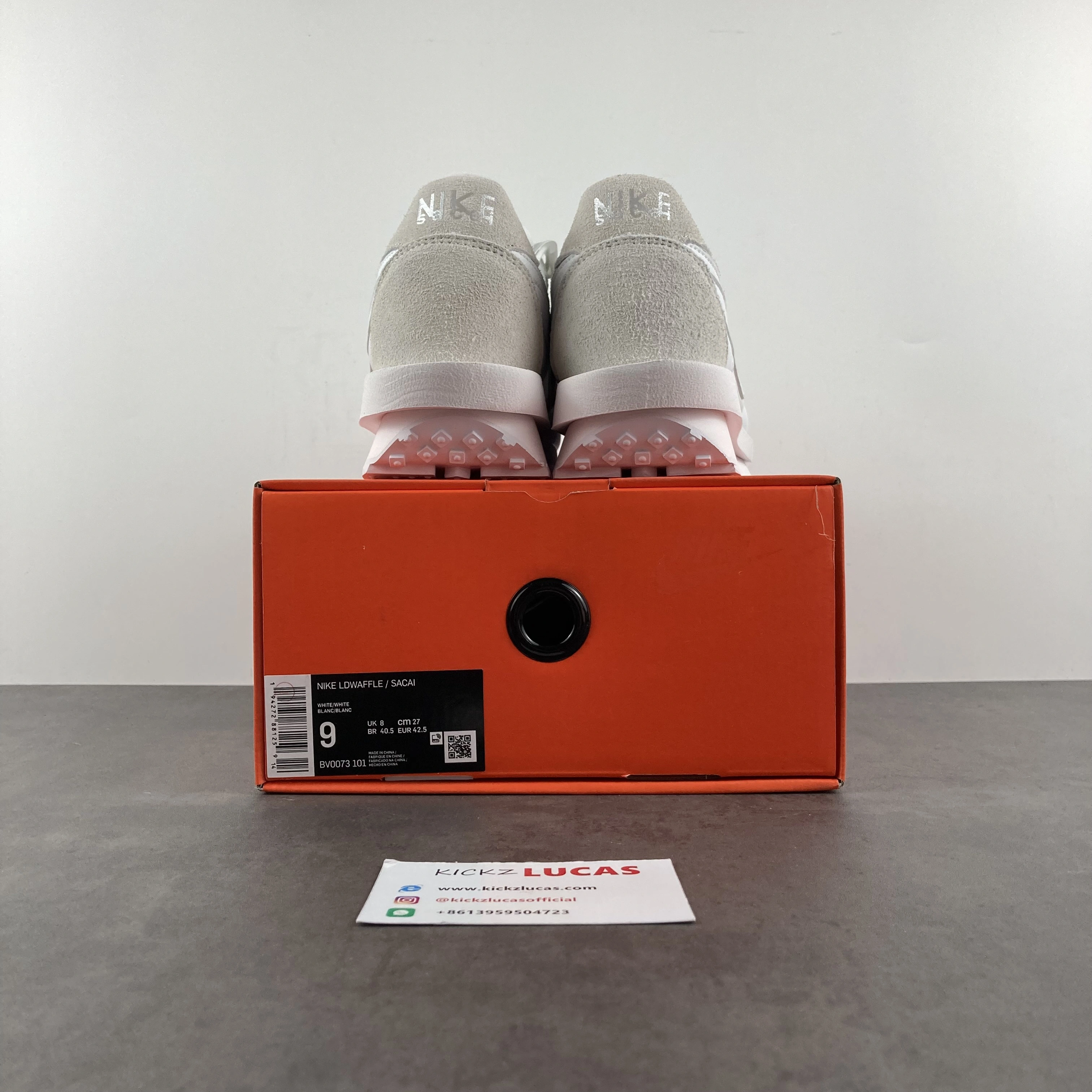 LD Waffle sacai White Nylon BV0073- StreetReady 1206