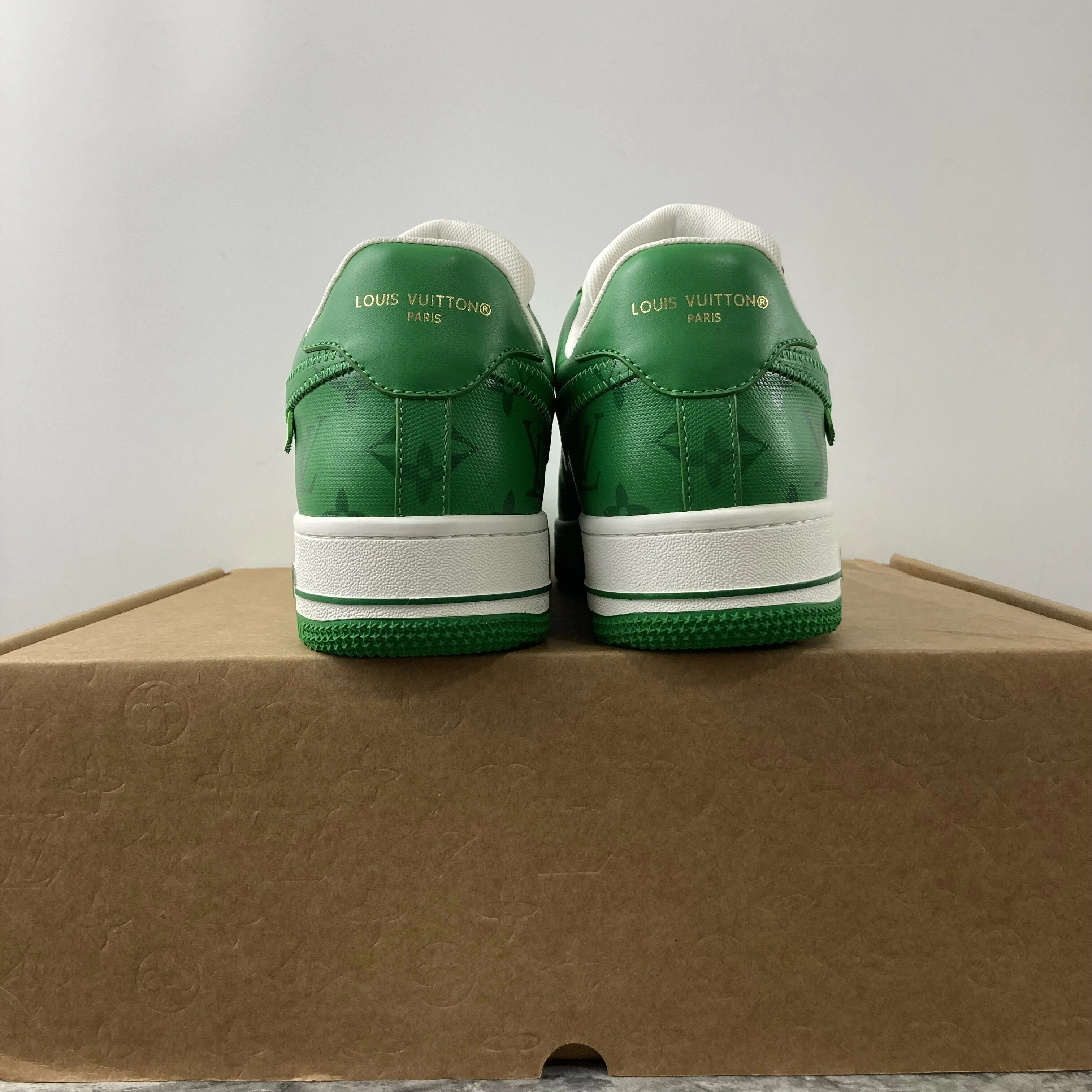 WrinkleFree L*V X Air Force 1 Low By Virgil Abloh White Green 780